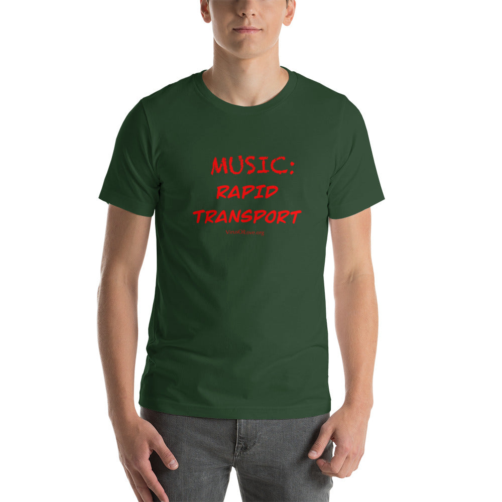 Music-Rapid Transport Unisex SS t-shirt 2