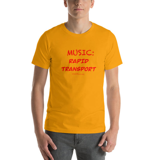 Music-Rapid Transport Unisex SS t-shirt 2