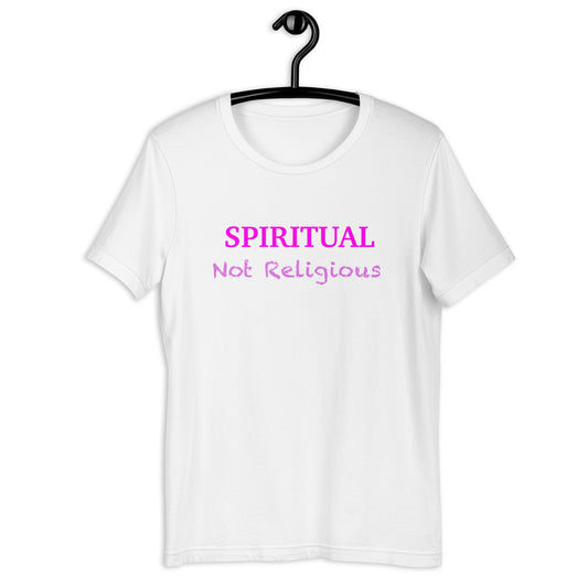 SPIRITUAL not religious SS T-Shirt