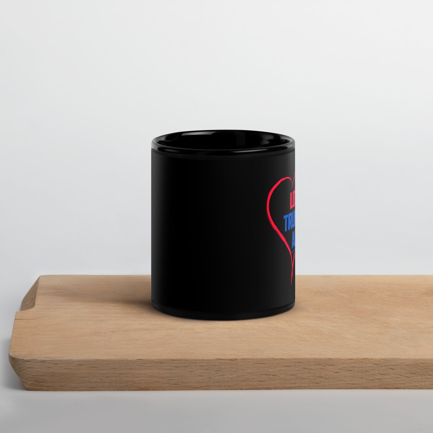Love Trumps All Mug - Black
