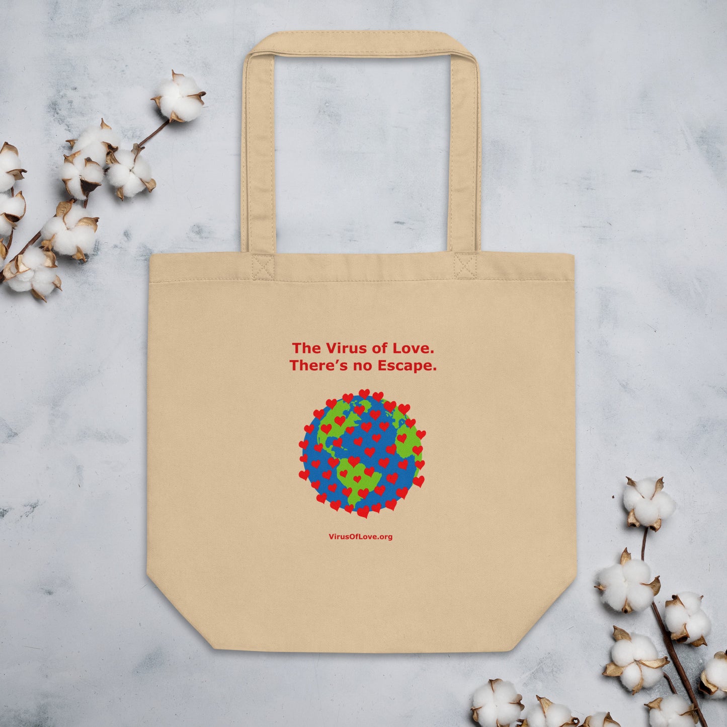 Virus of Love. There's No Escape. Eco Tote Bag