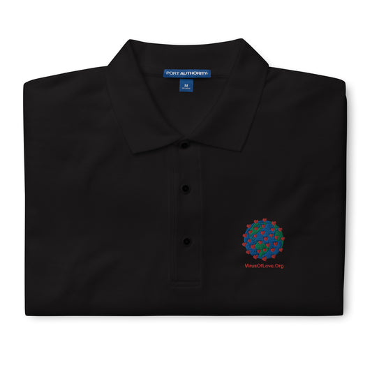 Virus of Love Image - Men's Premium Polo LoC