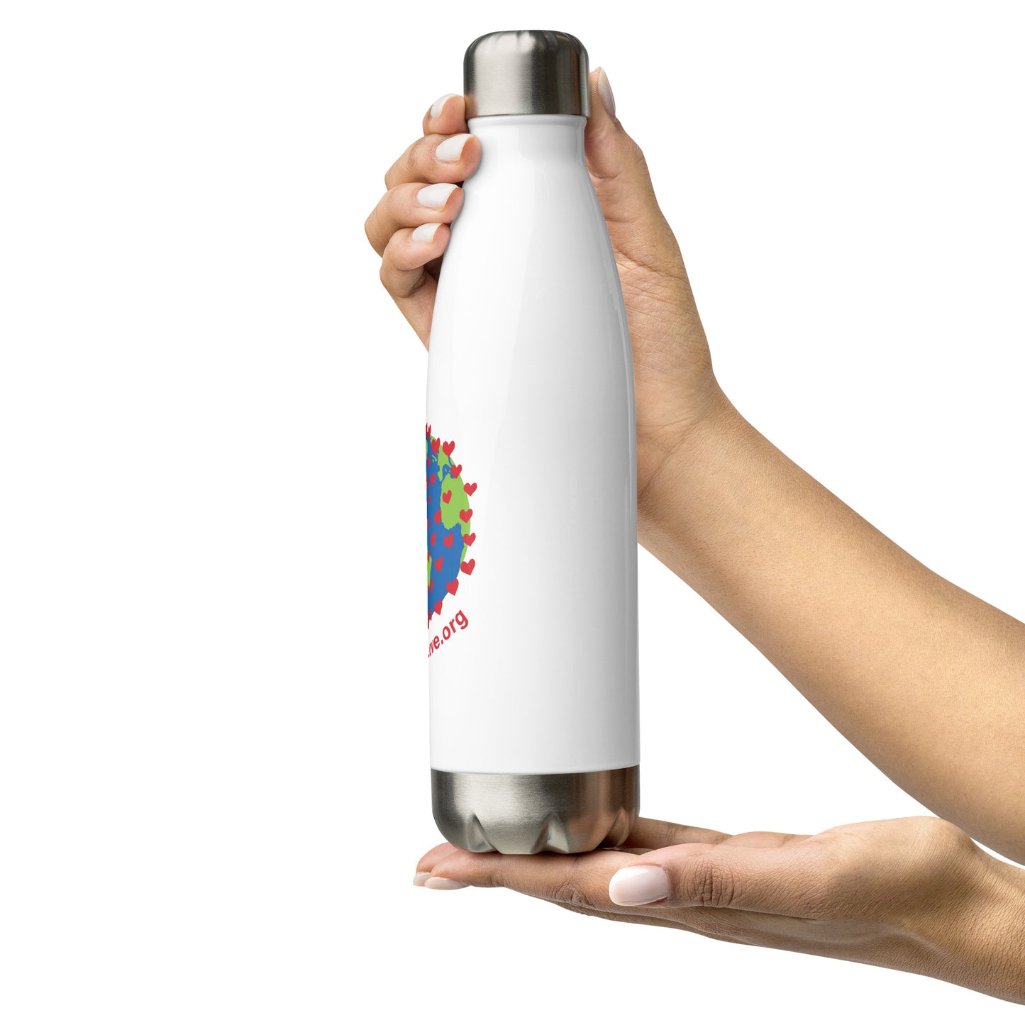 Virus of Love Stainless Steel Water Bottle