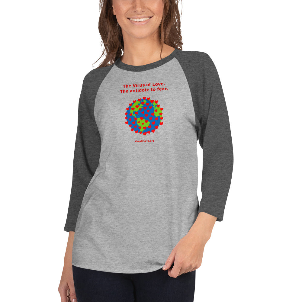 Antidote to Fear - 3/4 sleeve shirt