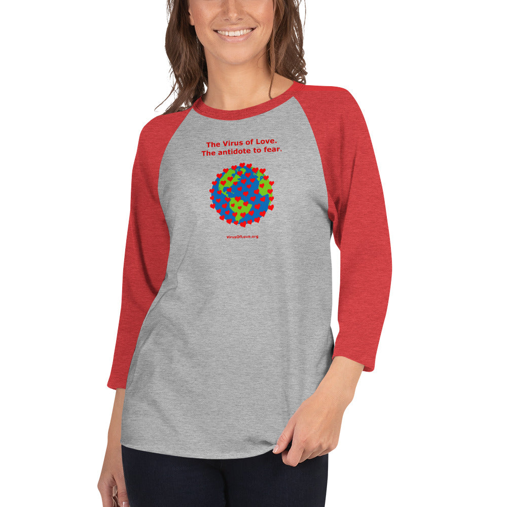 Antidote to Fear - 3/4 sleeve shirt