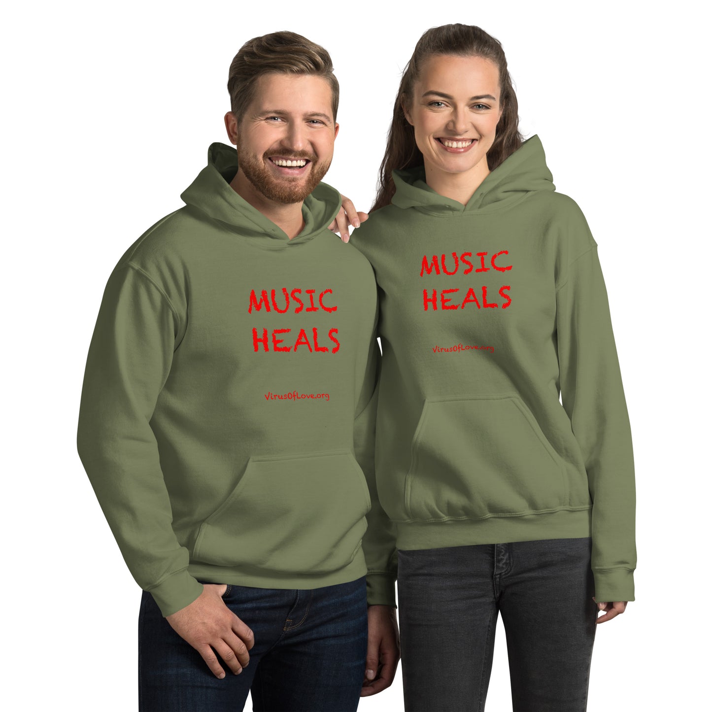 Music Heals Unisex Hoodie