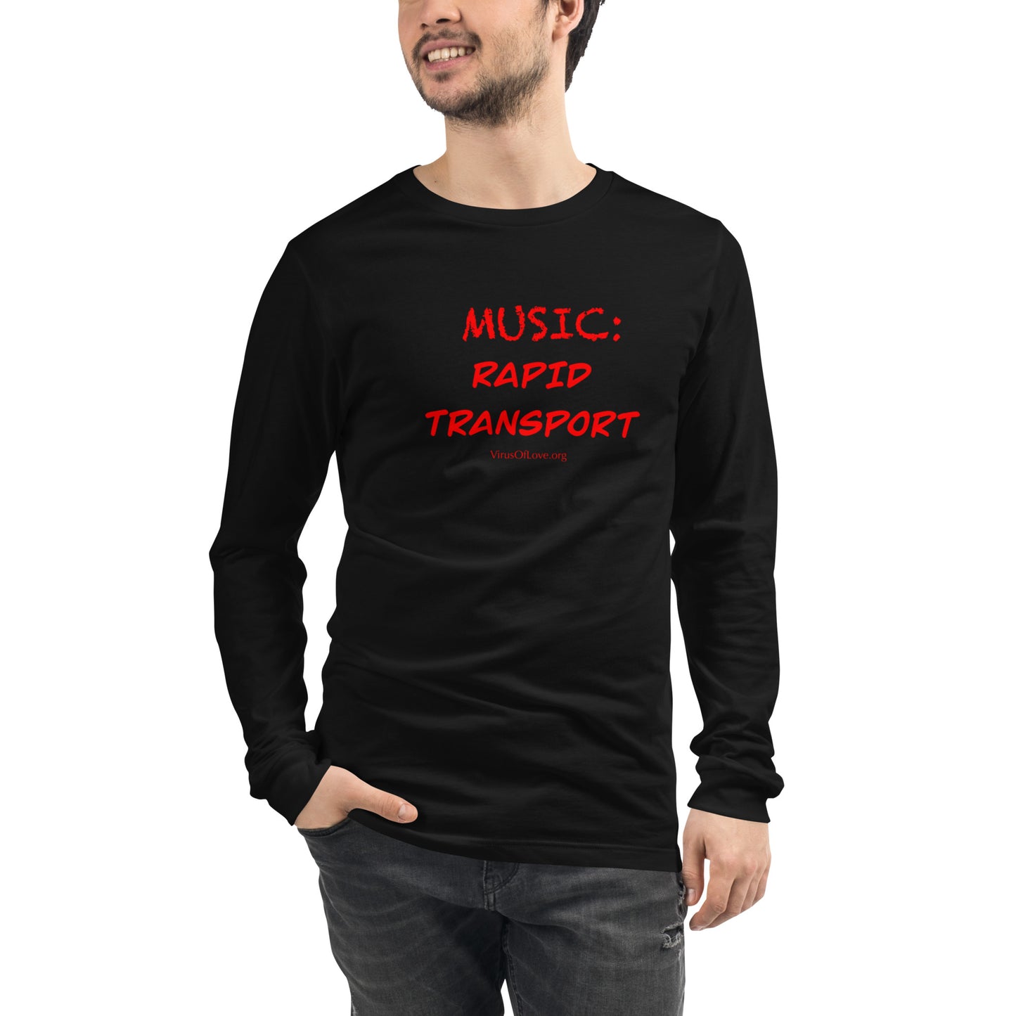 Music: Rapid Transport Unisex Long Sleeve Tee