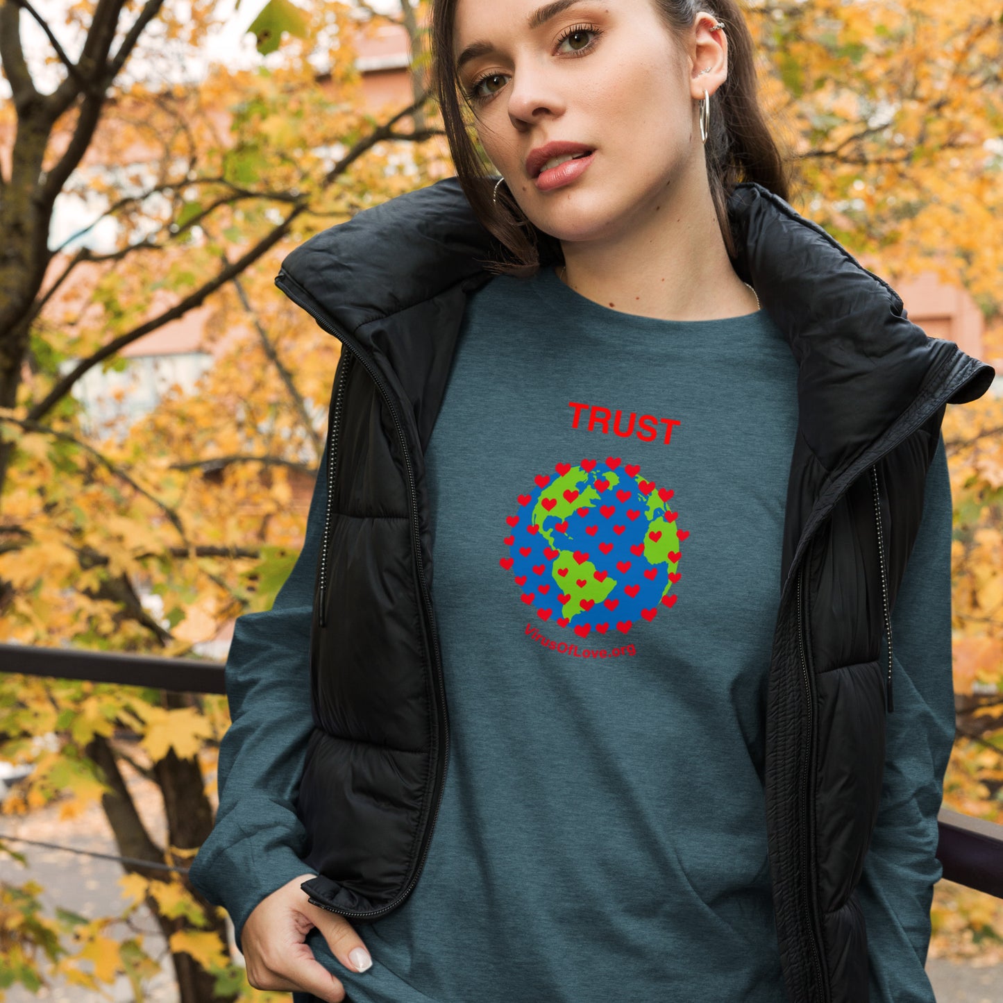 TRUST Unisex Long Sleeve Tee