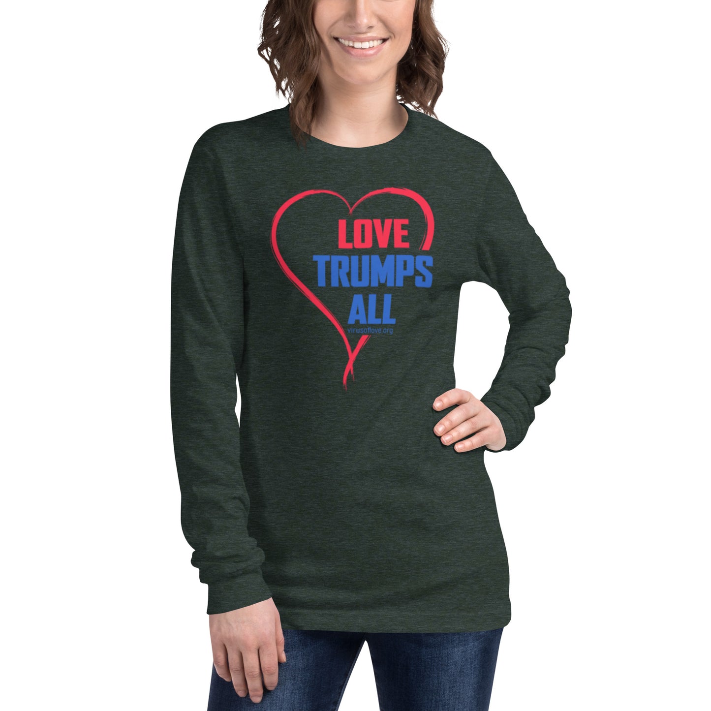 Love Trumps All - Unisex Long Sleeve Tee