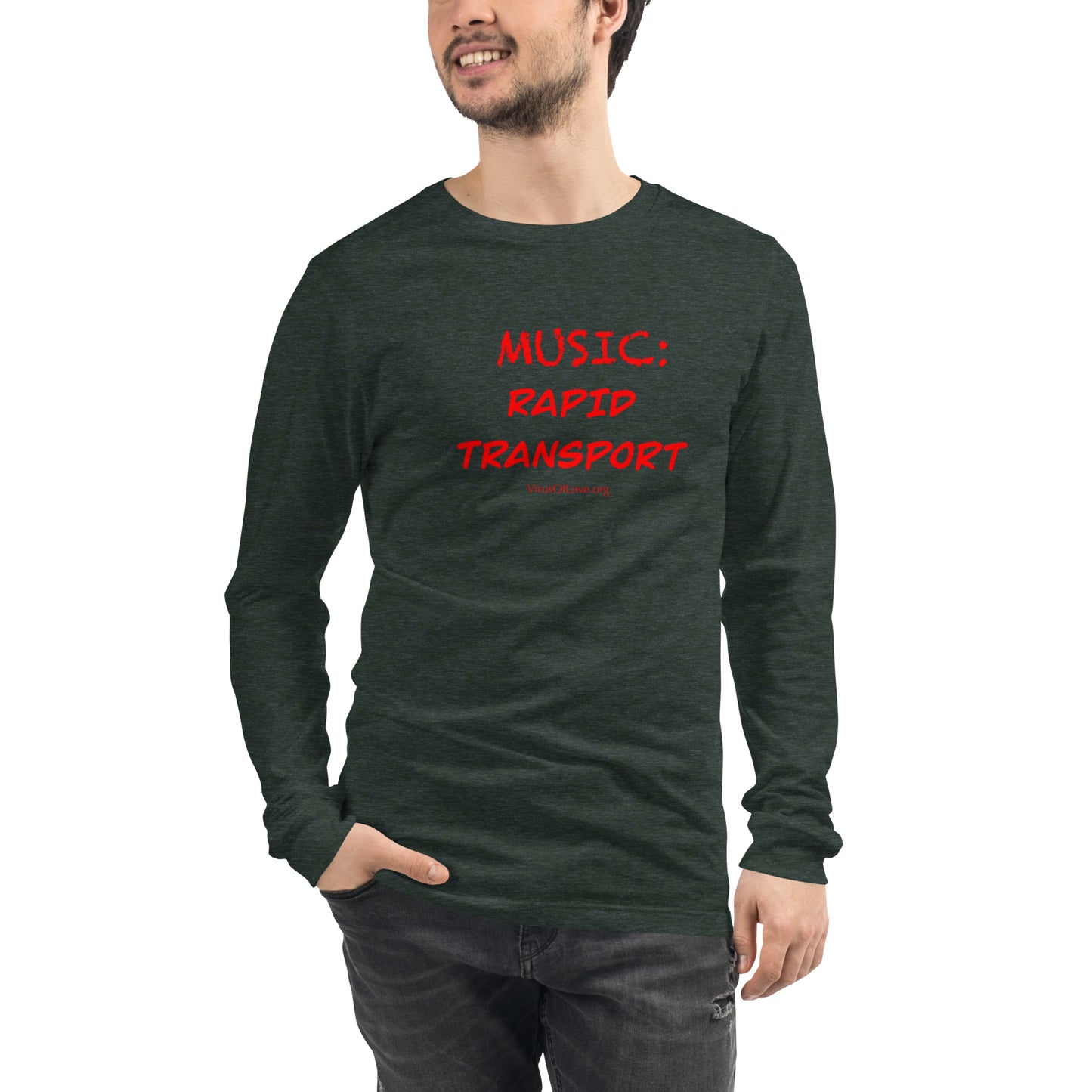 Music: Rapid Transport Unisex Long Sleeve Tee