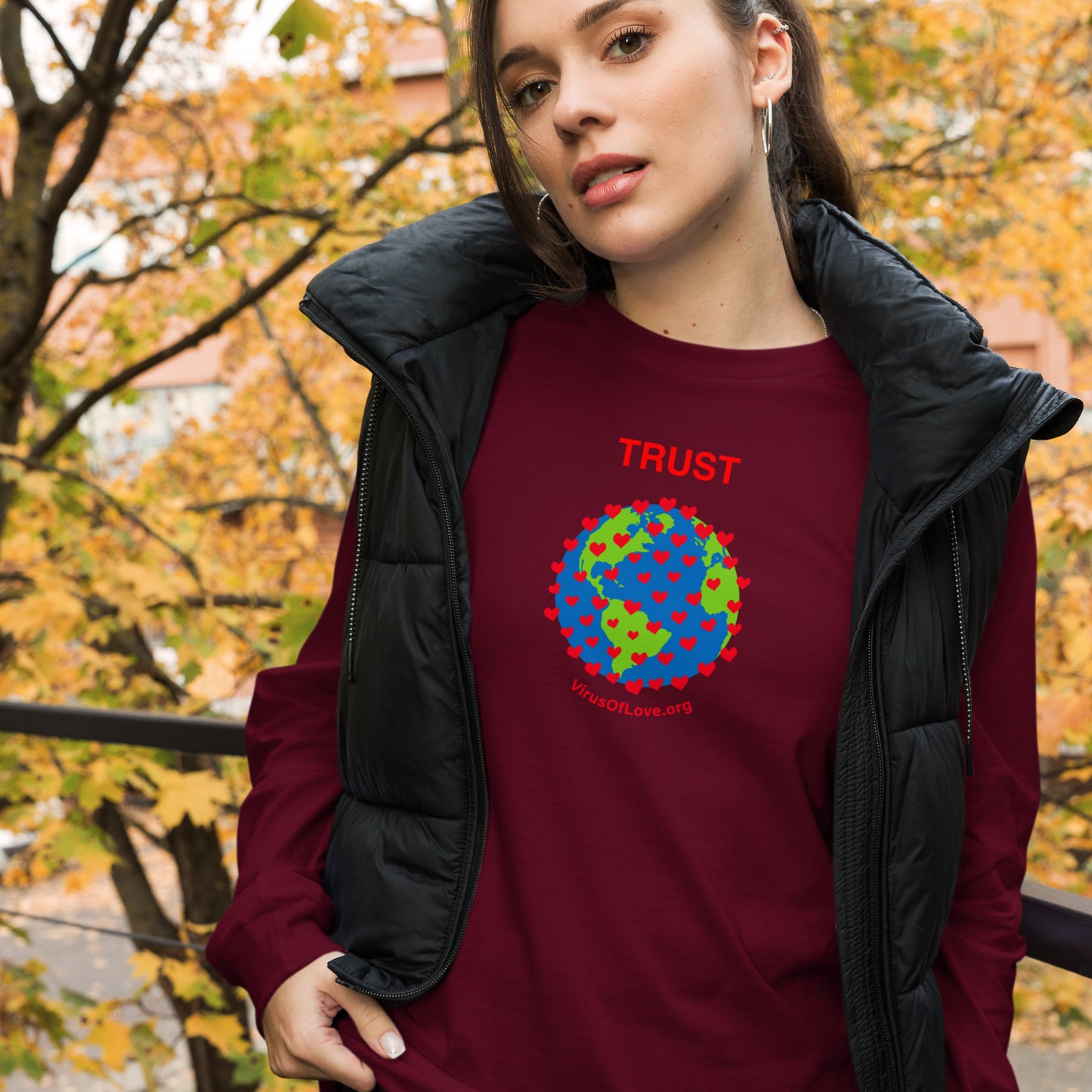 TRUST Unisex Long Sleeve Tee