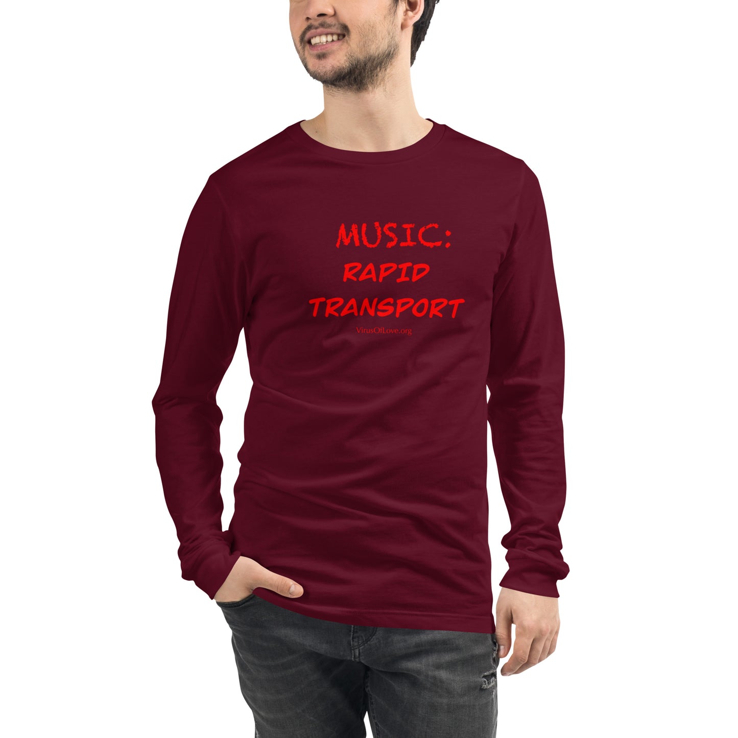 Music: Rapid Transport Unisex Long Sleeve Tee