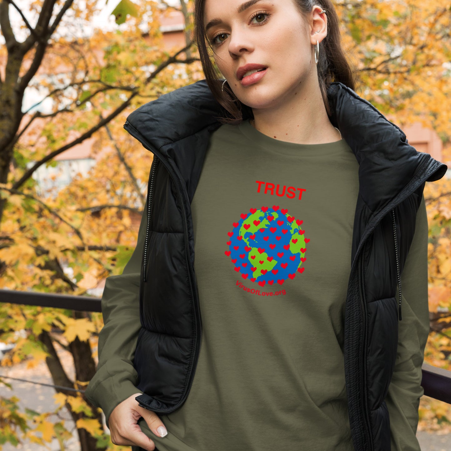 TRUST Unisex Long Sleeve Tee