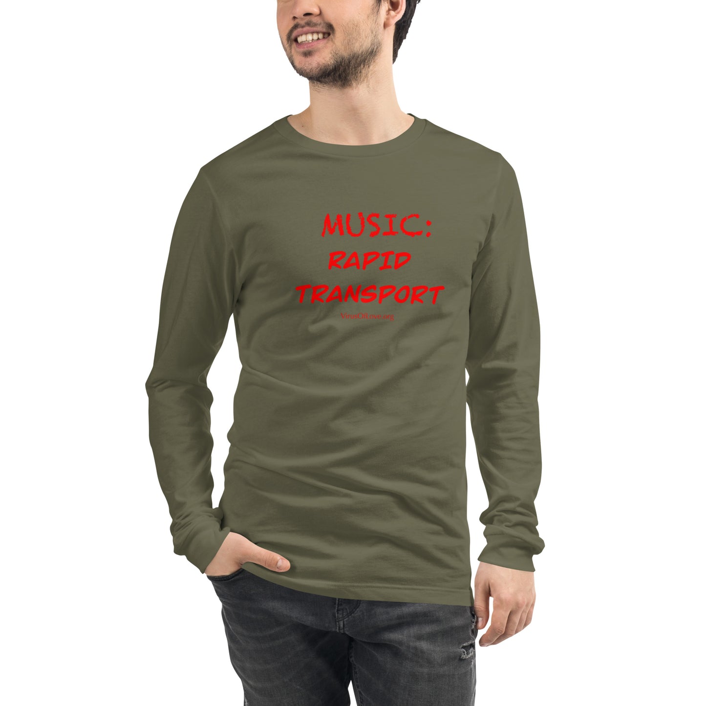 Music: Rapid Transport Unisex Long Sleeve Tee