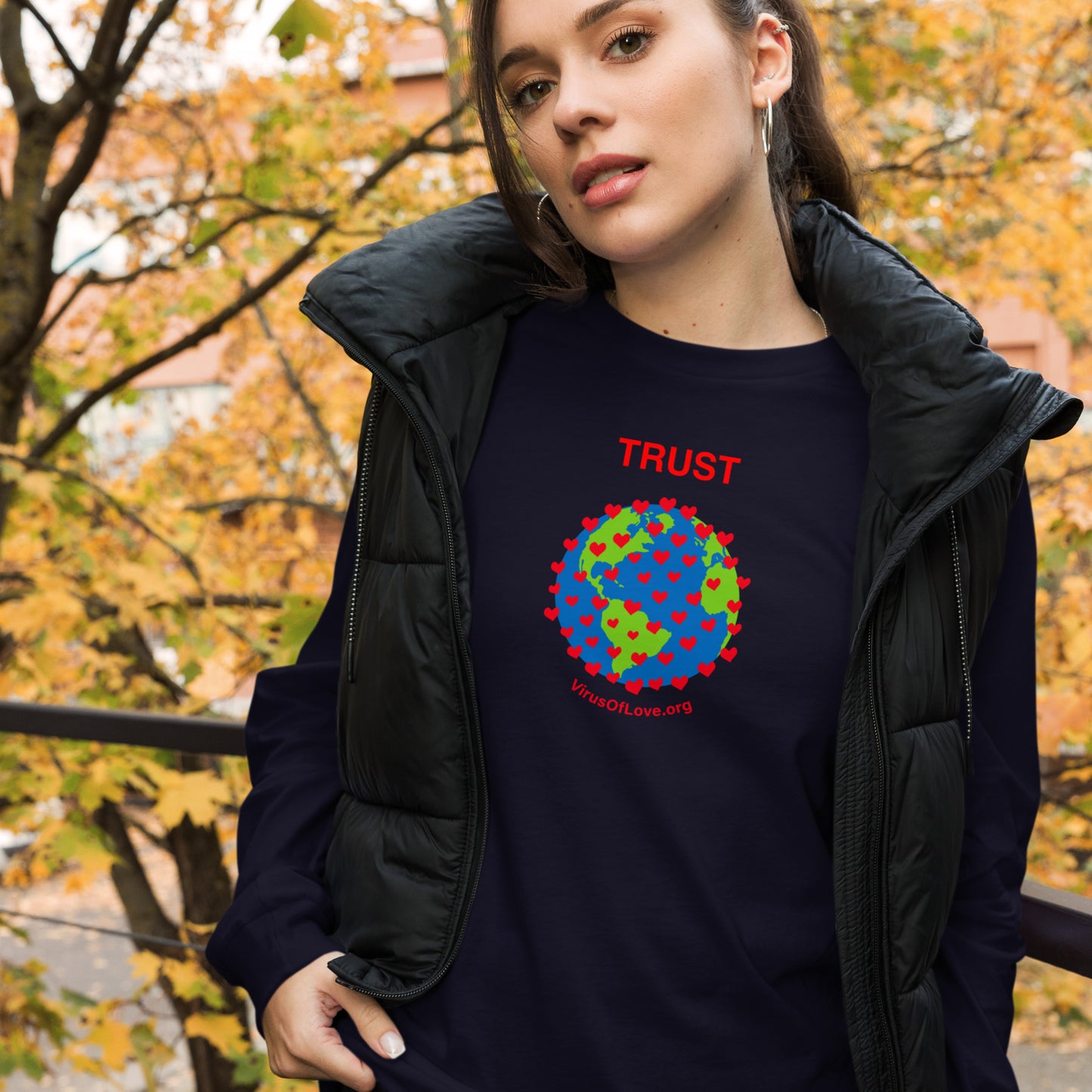 TRUST Unisex Long Sleeve Tee