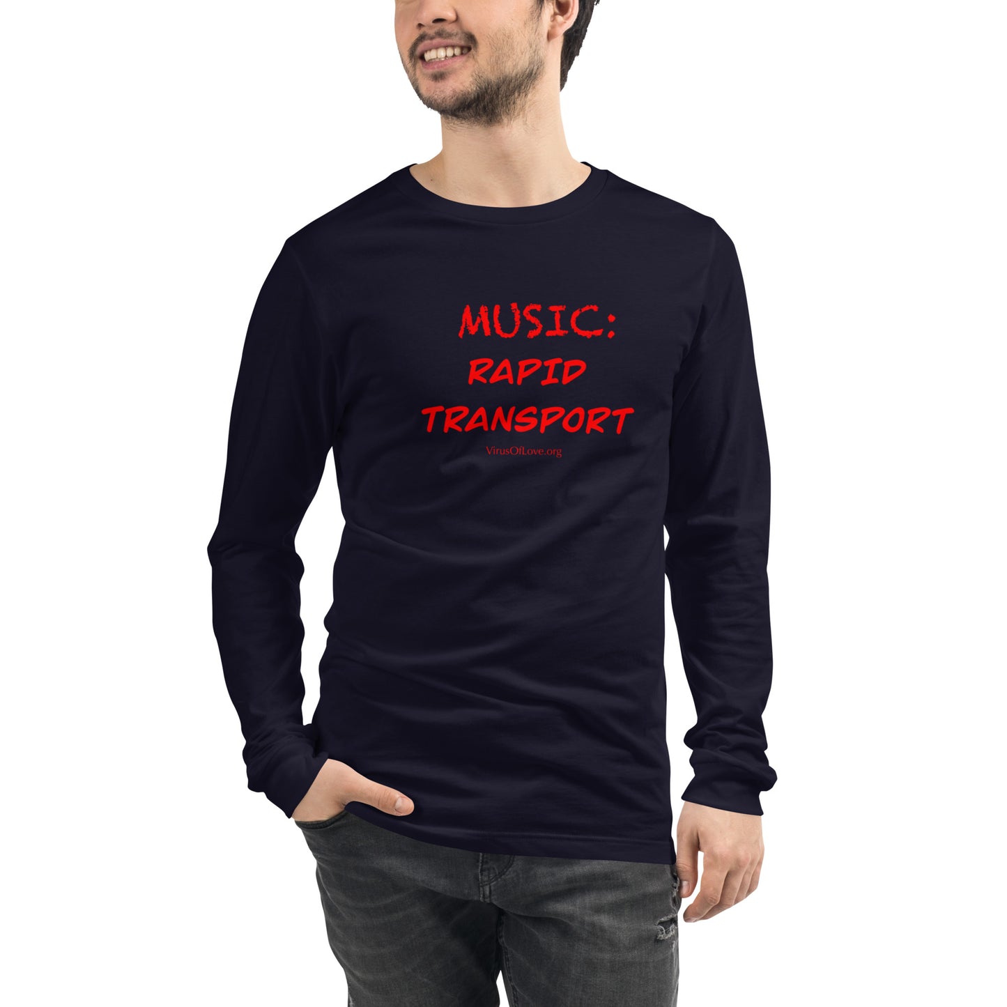Music: Rapid Transport Unisex Long Sleeve Tee