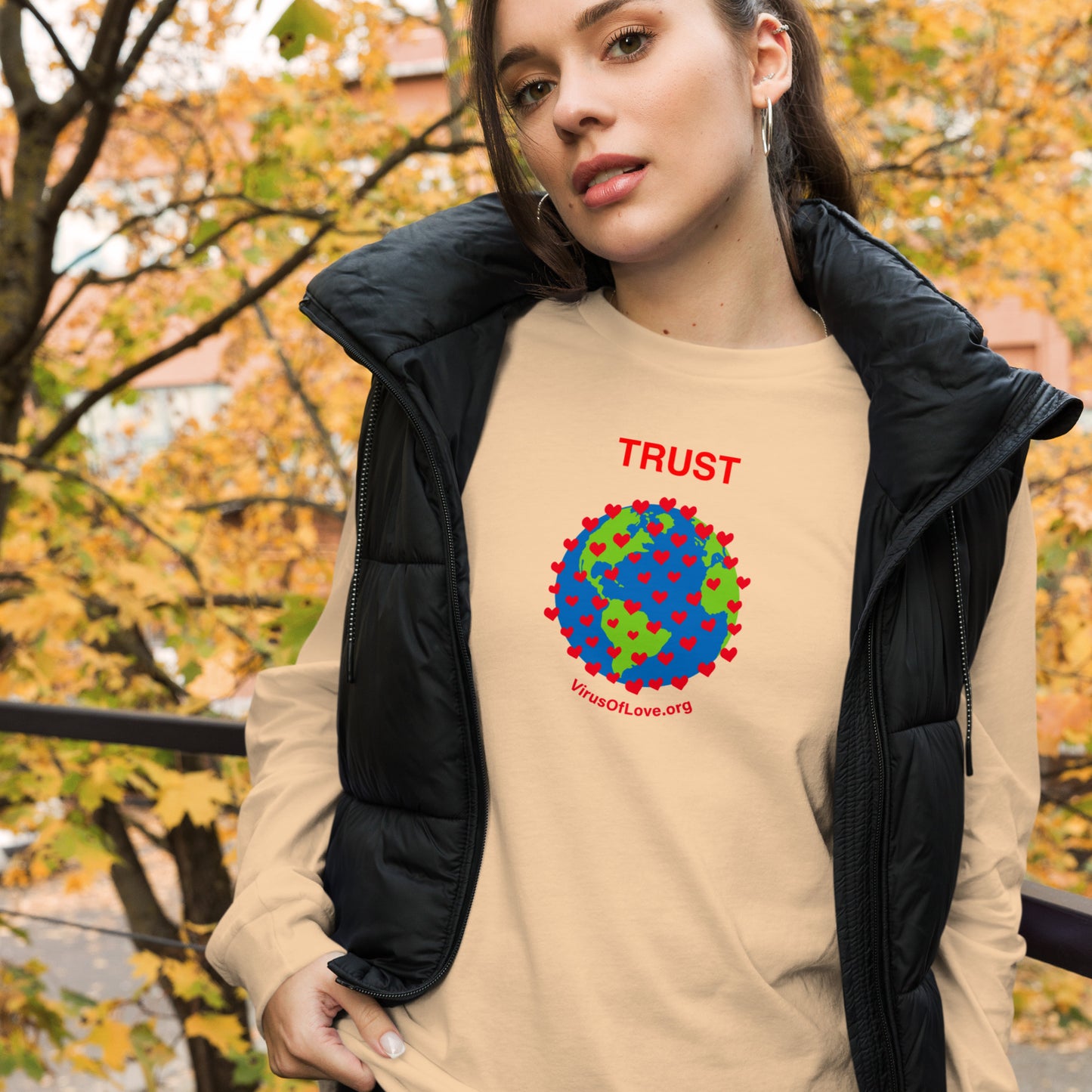 TRUST Unisex Long Sleeve Tee