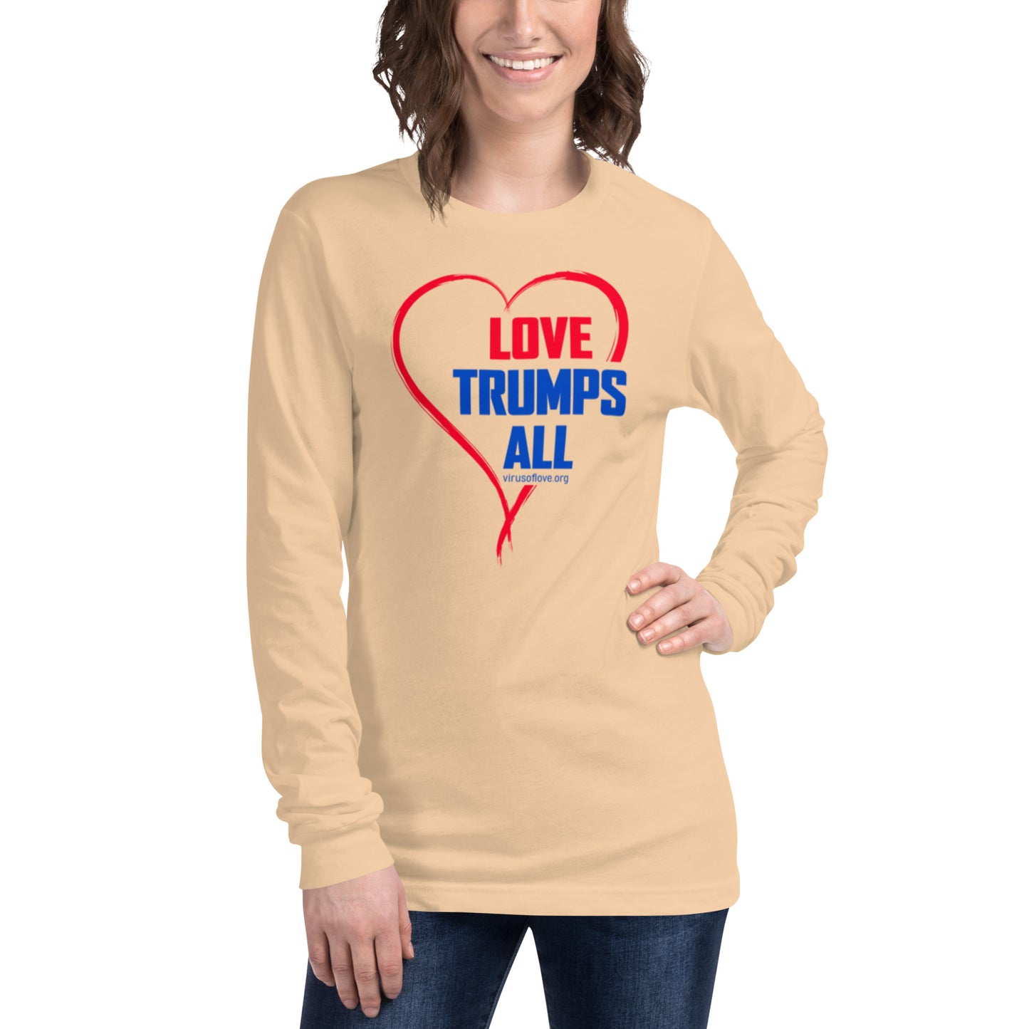 Love Trumps All - Unisex Long Sleeve Tee