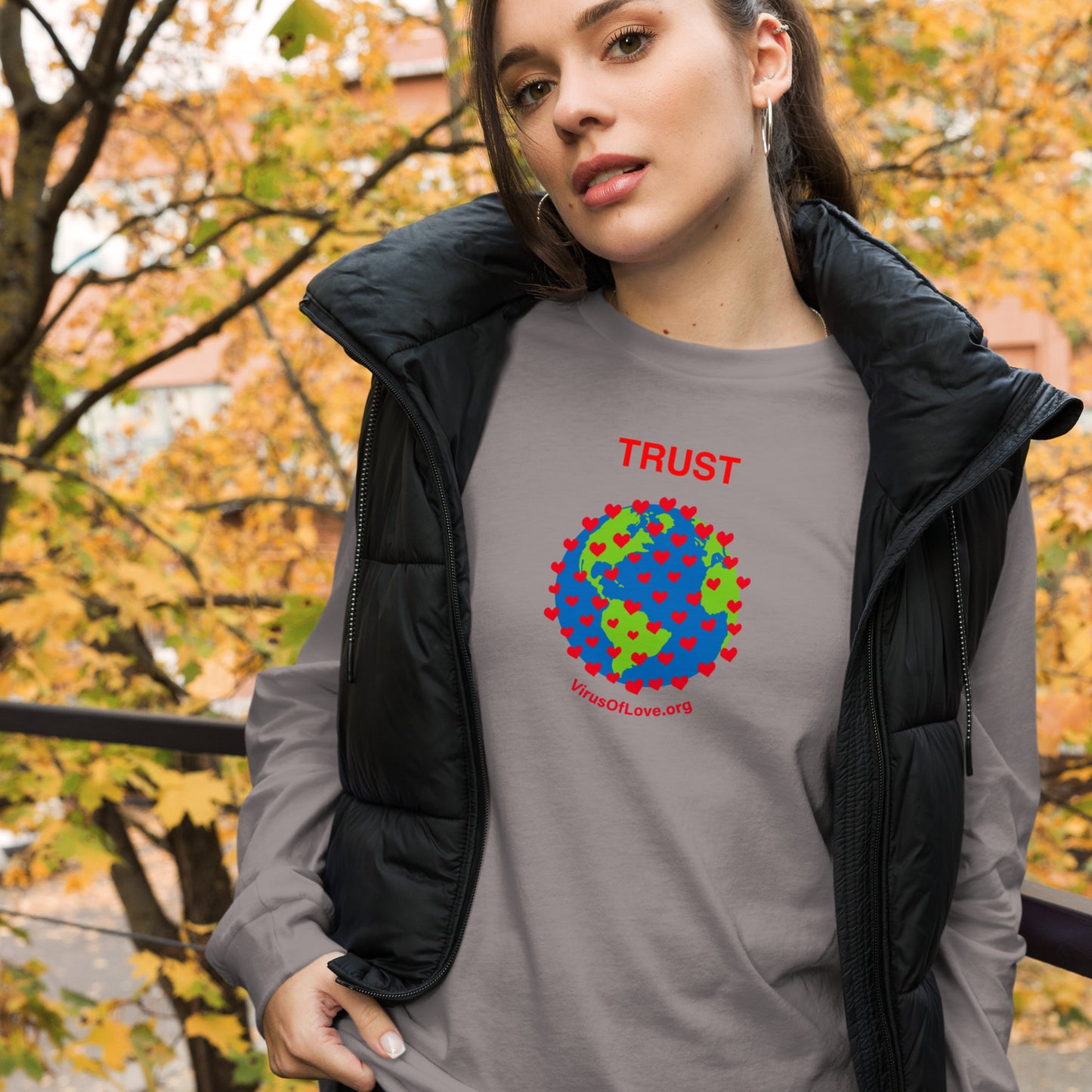 TRUST Unisex Long Sleeve Tee