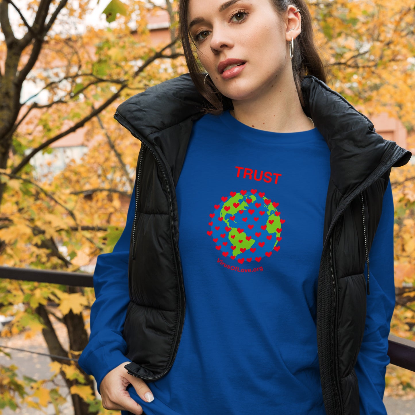 TRUST Unisex Long Sleeve Tee