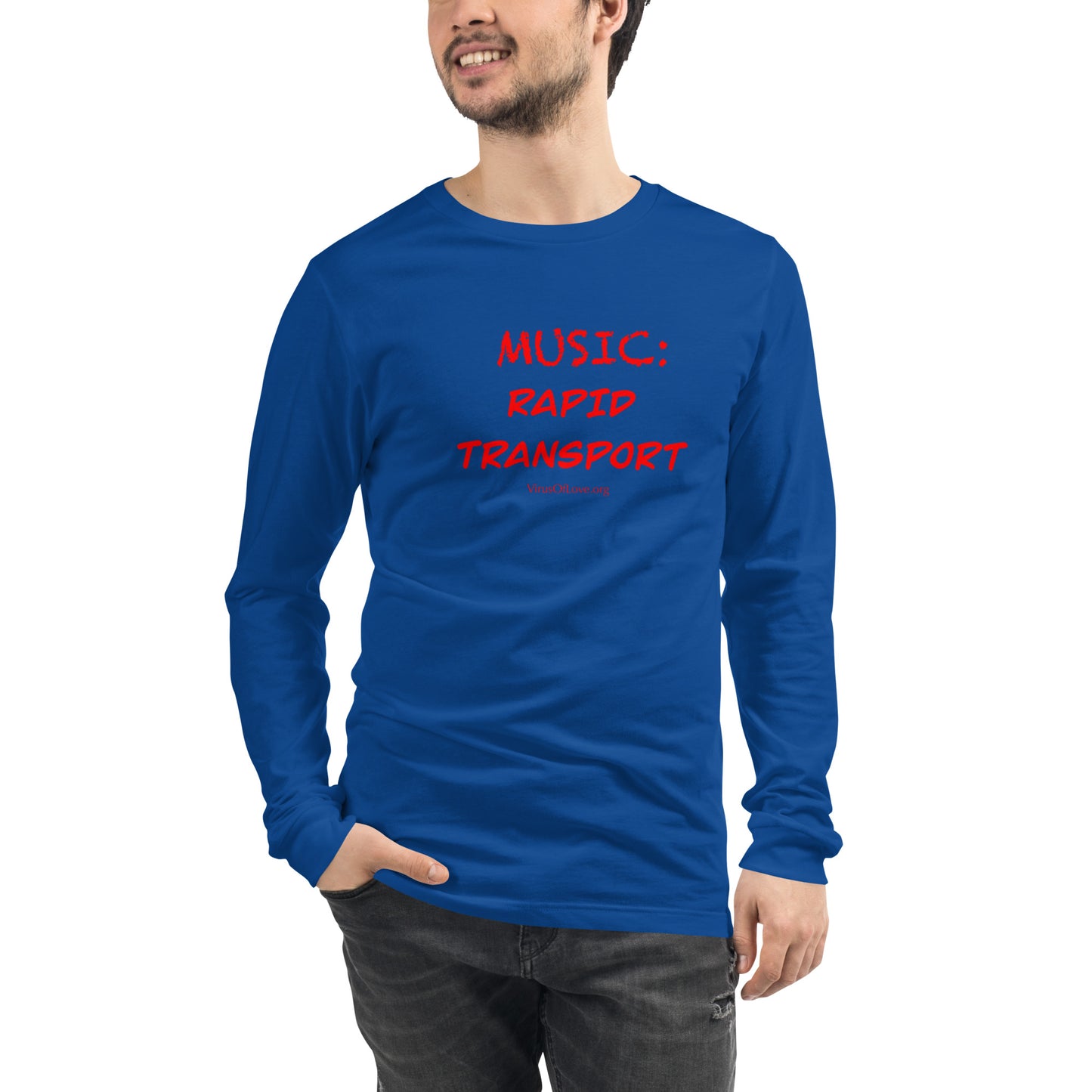 Music: Rapid Transport Unisex Long Sleeve Tee
