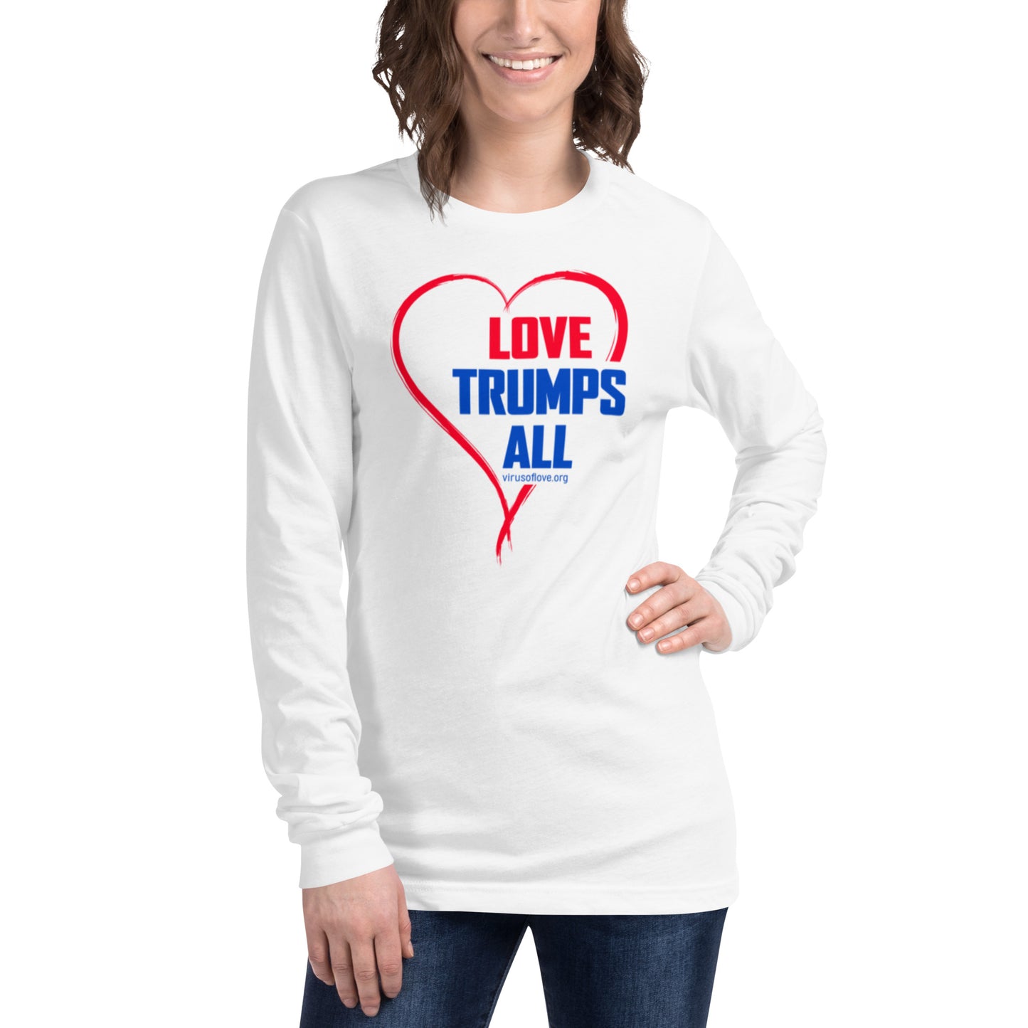 Love Trumps All - Unisex Long Sleeve Tee