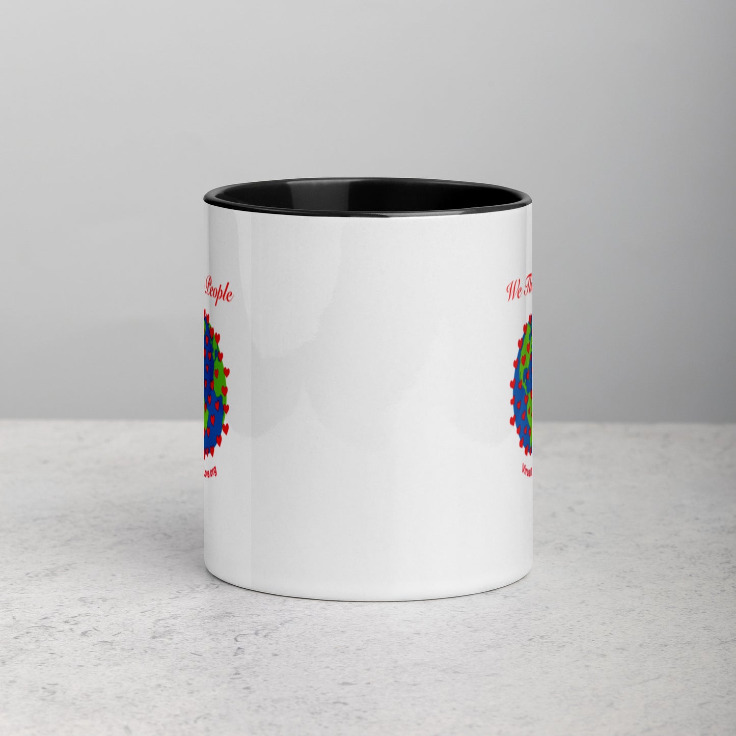 We The People Mug with Color Inside