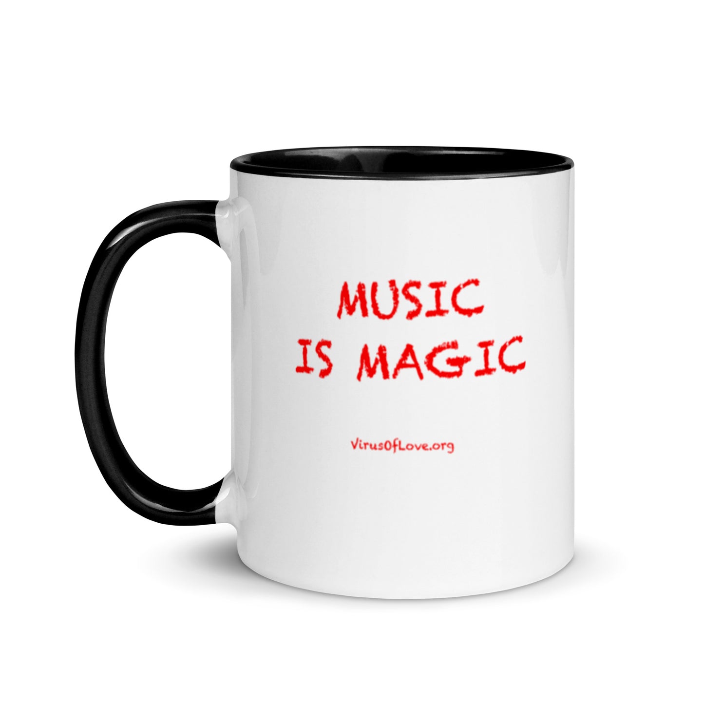 Music Is Magic - Mug with Color Inside