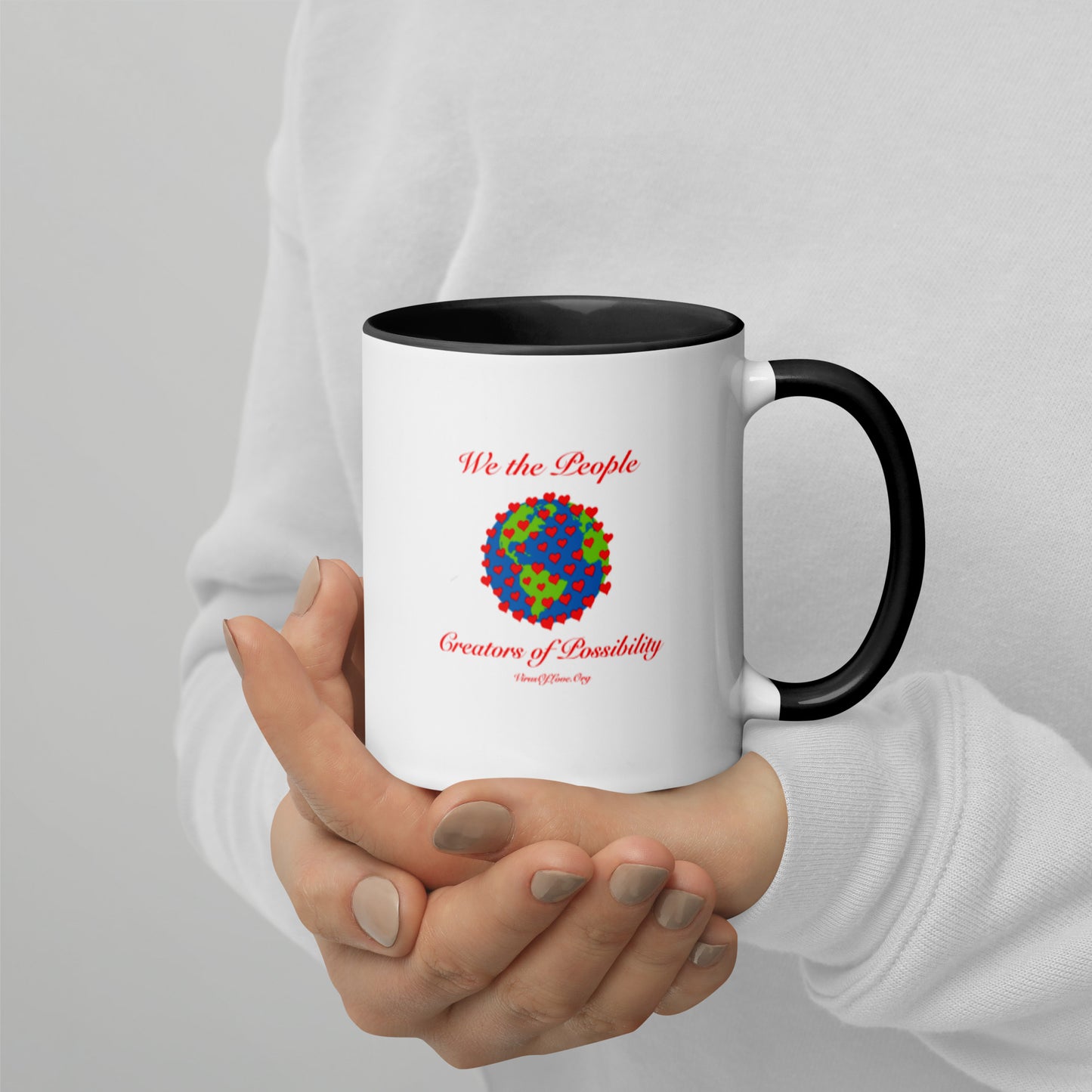 We The People Creators of Possibility Mug with Color Inside