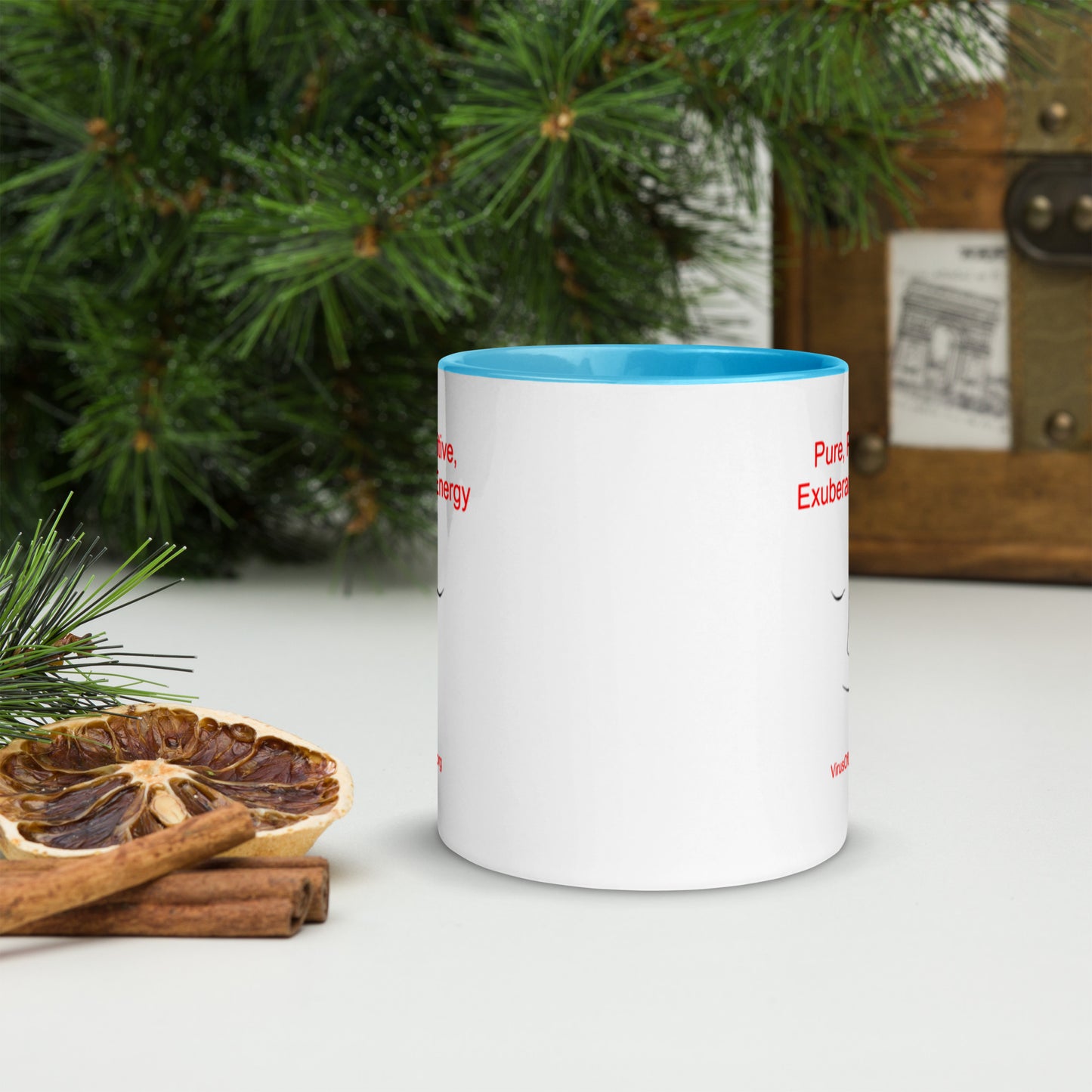 Pure Positive Exuberant Energy - Mug with Color Inside