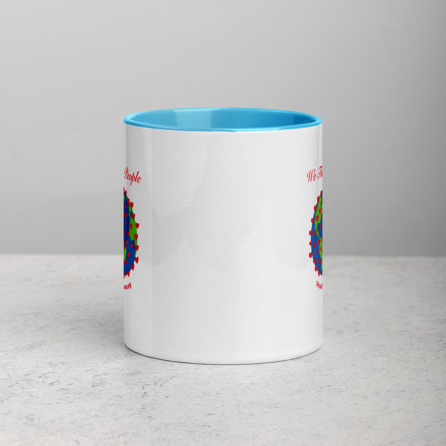 We The People Mug with Color Inside