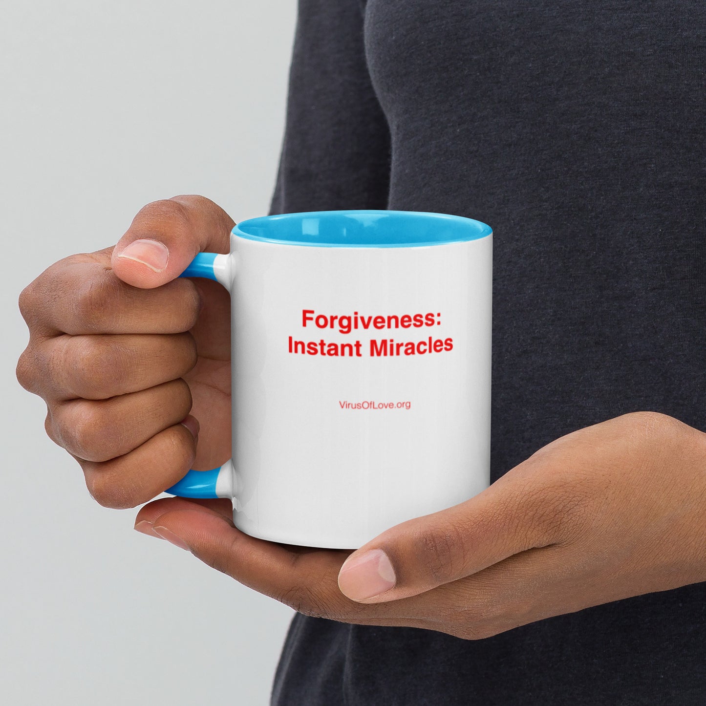 Forgiveness Instant Miracles Mug with Color Inside