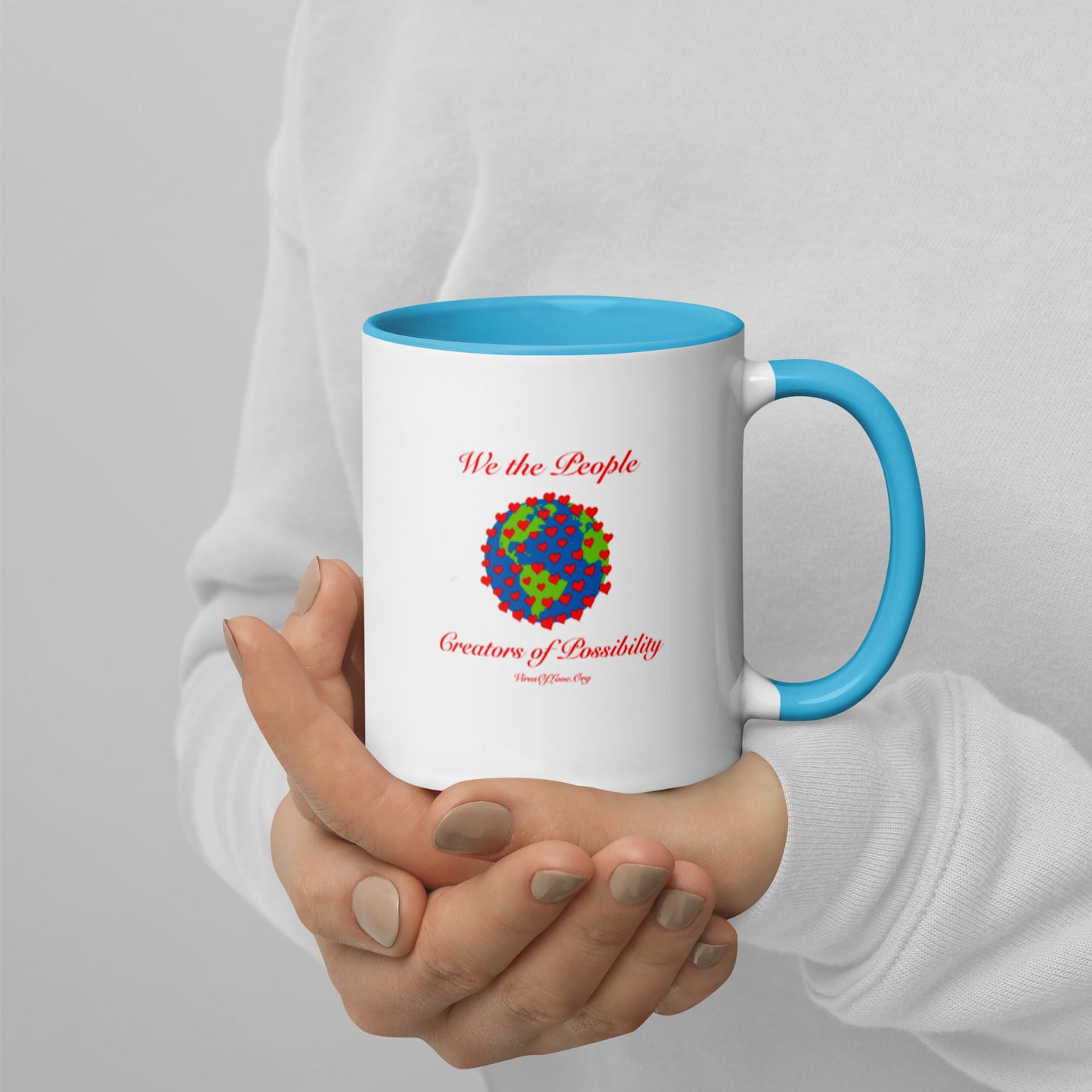 We The People Creators of Possibility Mug with Color Inside