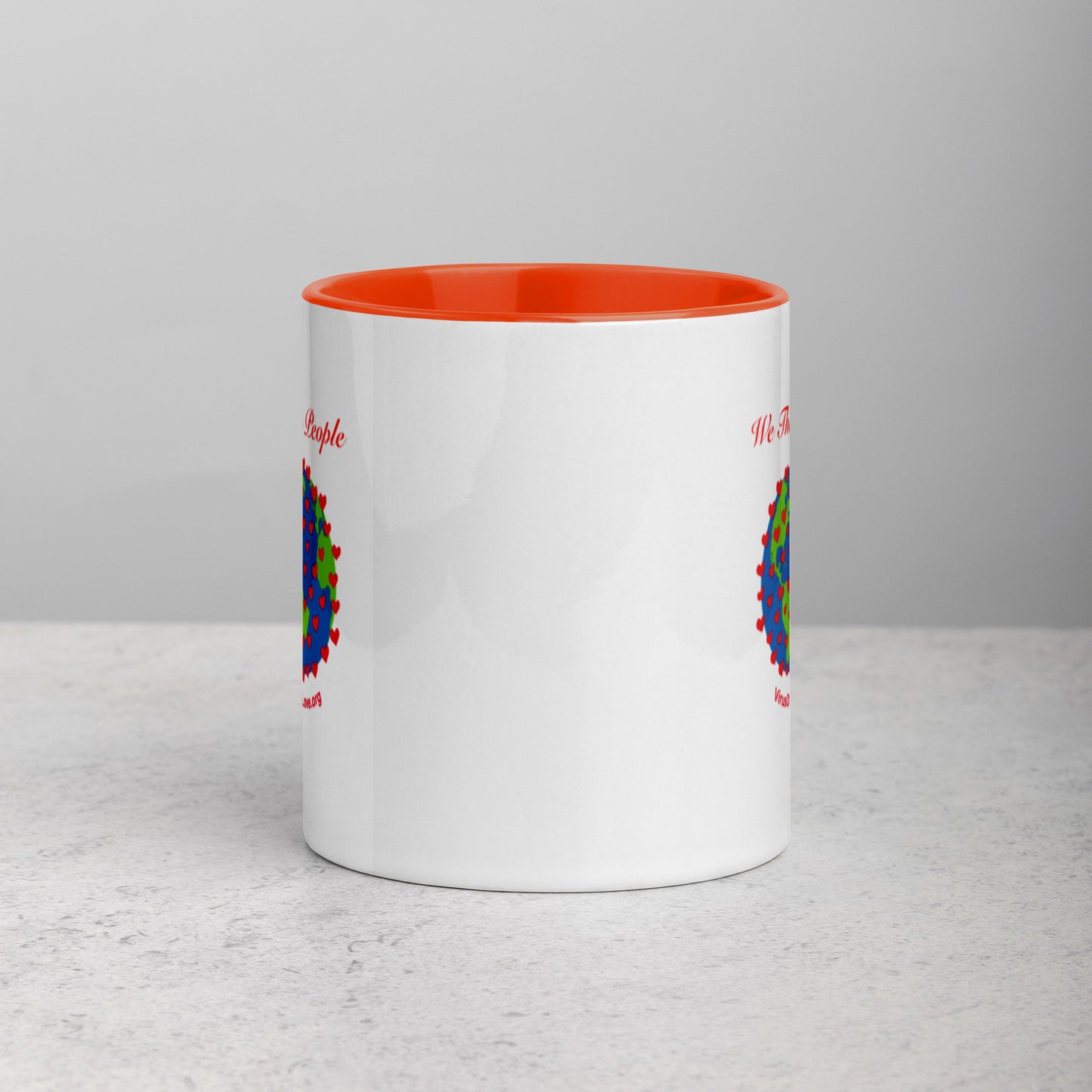 We The People Mug with Color Inside