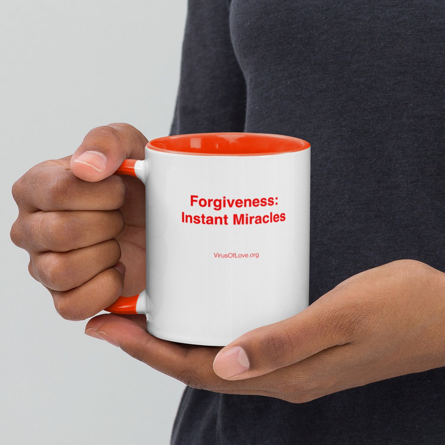 Forgiveness Instant Miracles Mug with Color Inside