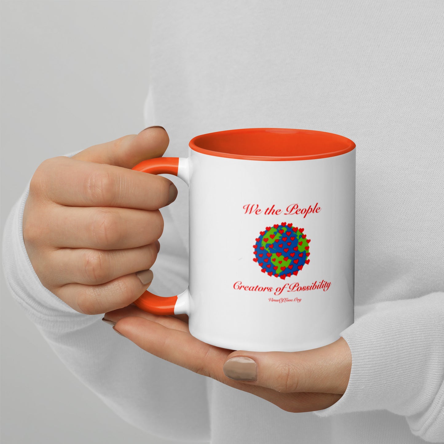 We The People Creators of Possibility Mug with Color Inside