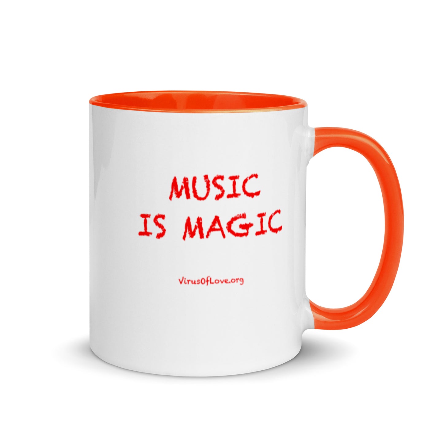Music Is Magic - Mug with Color Inside