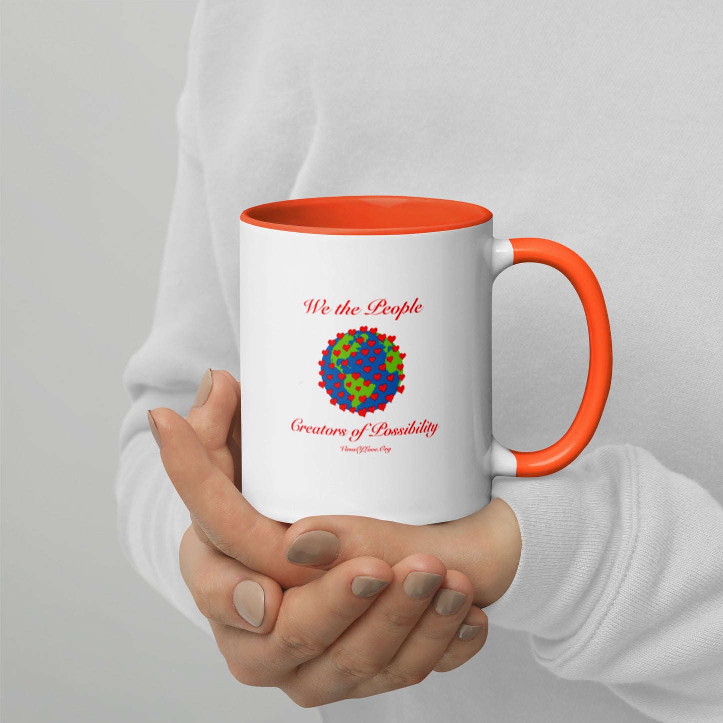 We The People Creators of Possibility Mug with Color Inside