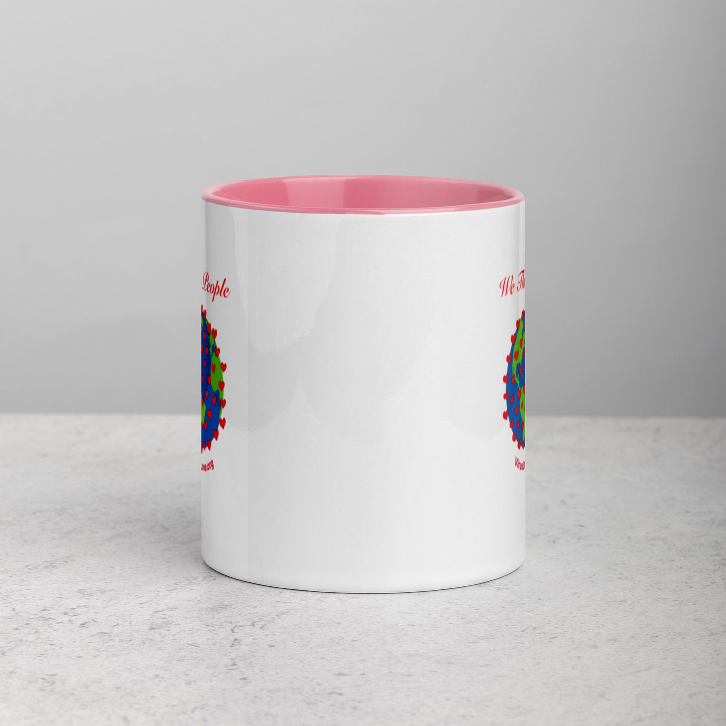 We The People Mug with Color Inside