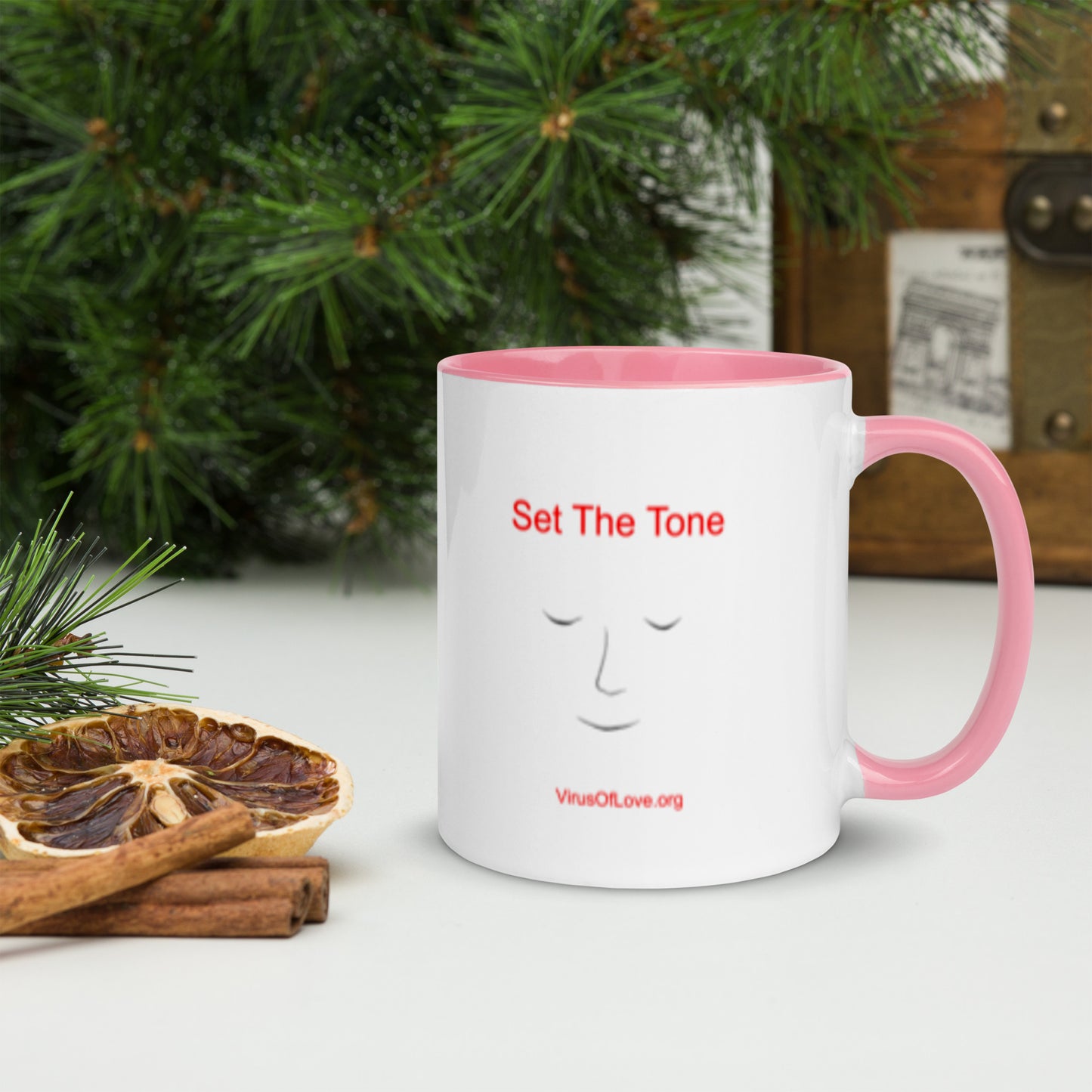 Set The Tone - Mug with Color Inside