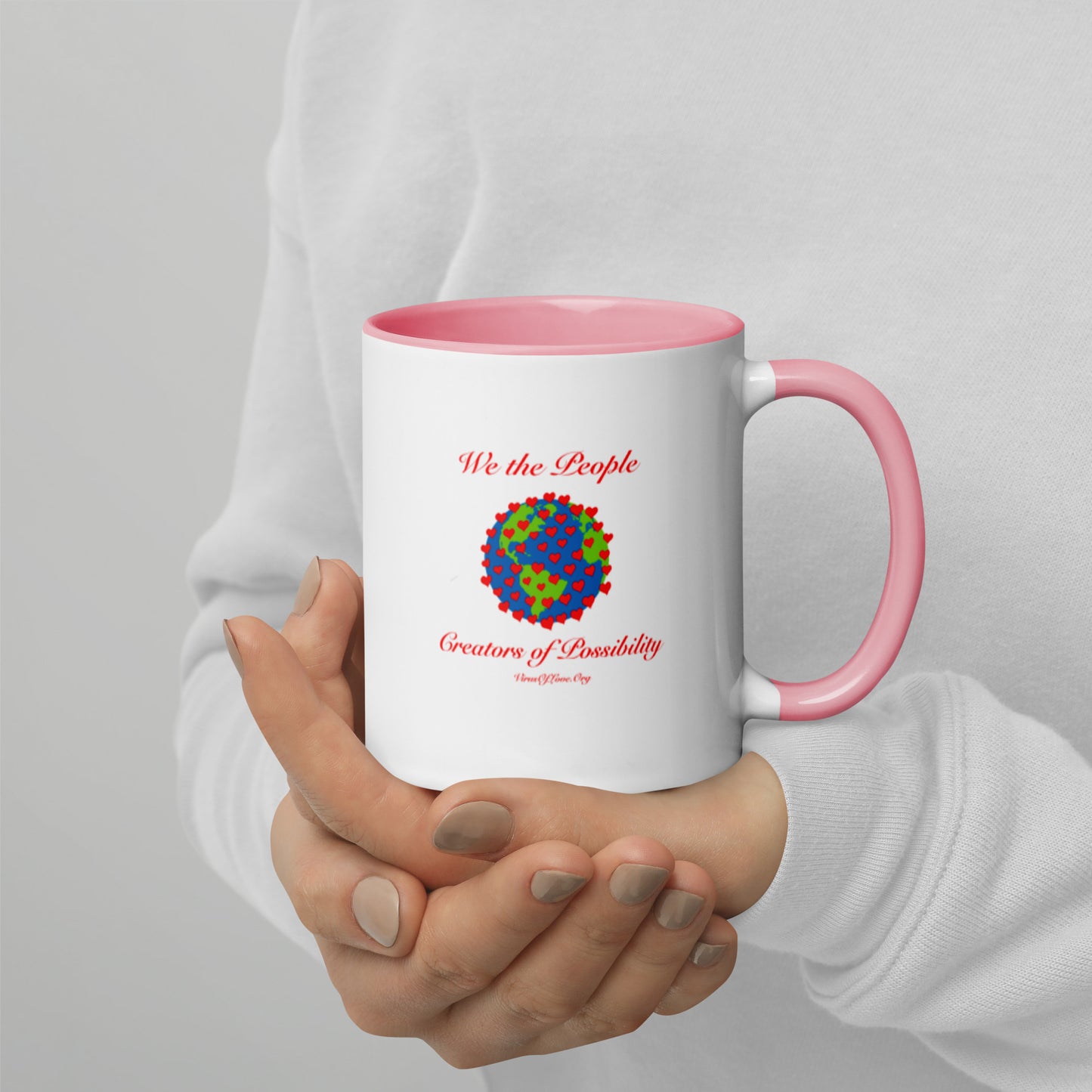 We The People Creators of Possibility Mug with Color Inside