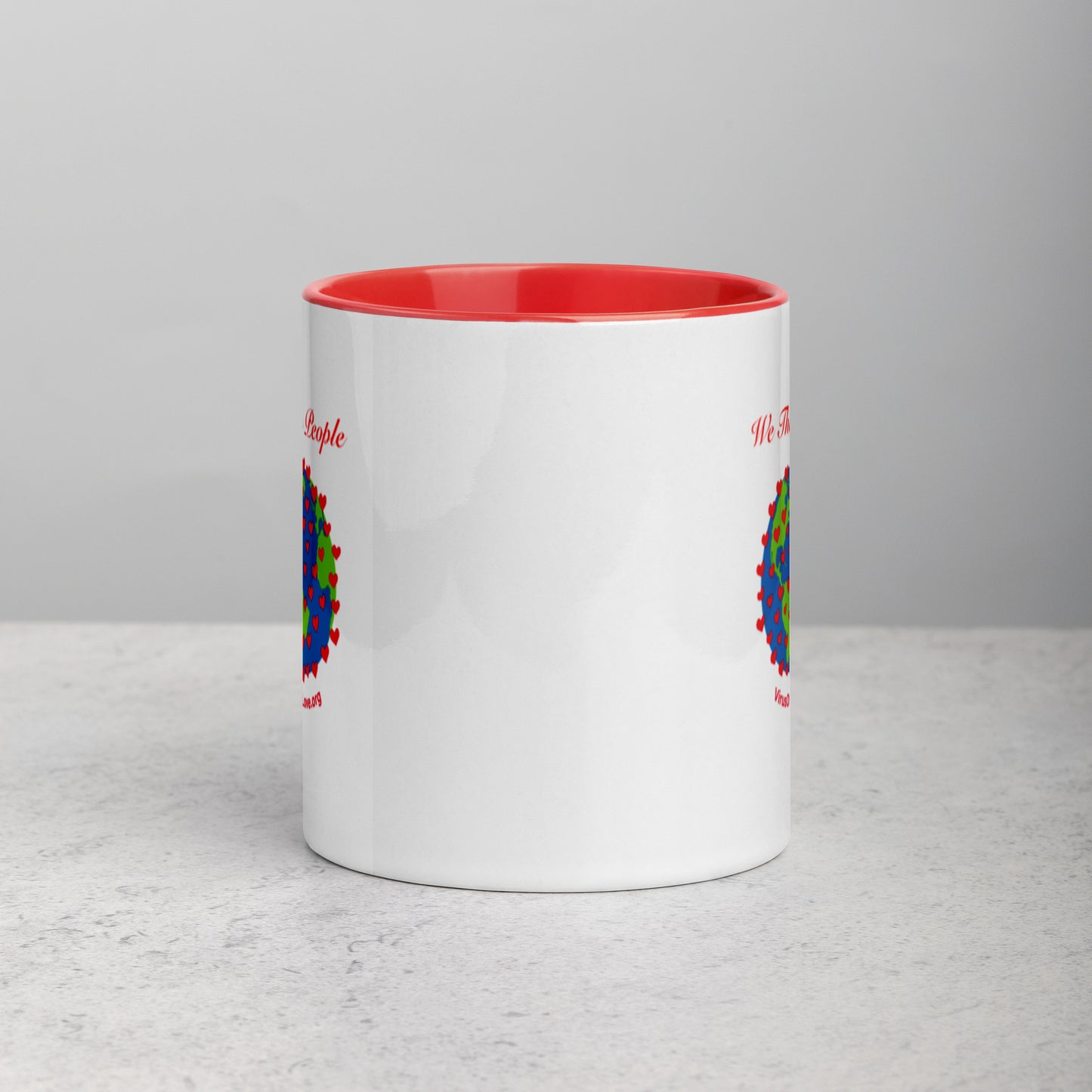 We The People Mug with Color Inside
