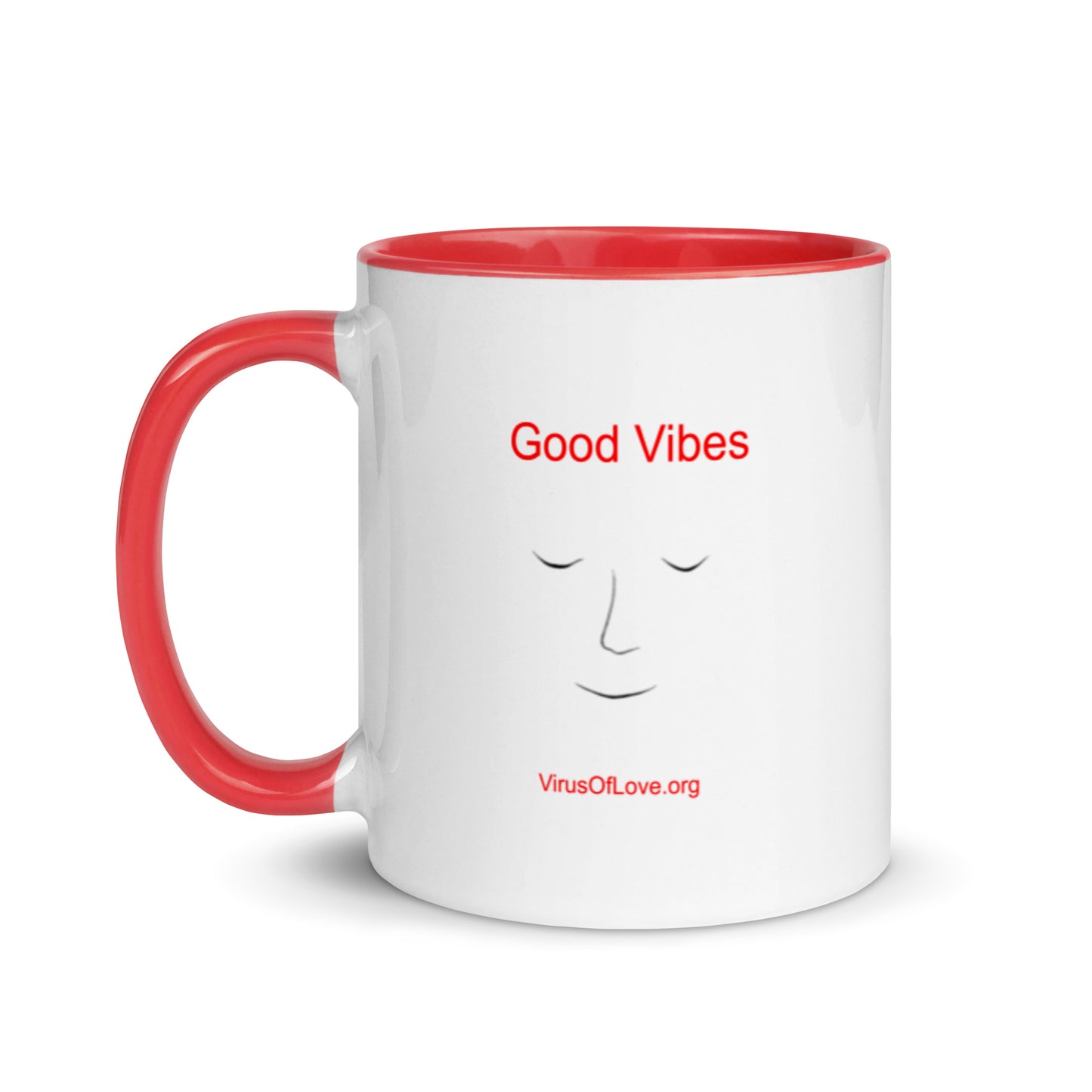 Good Vibes Mug with Color Inside