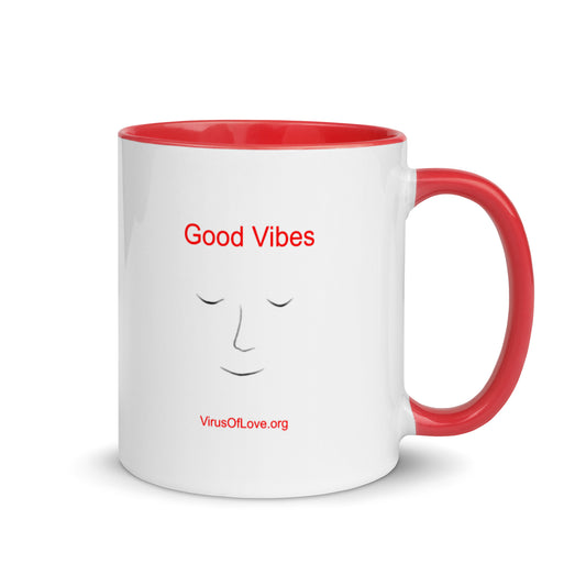 Good Vibes Mug with Color Inside