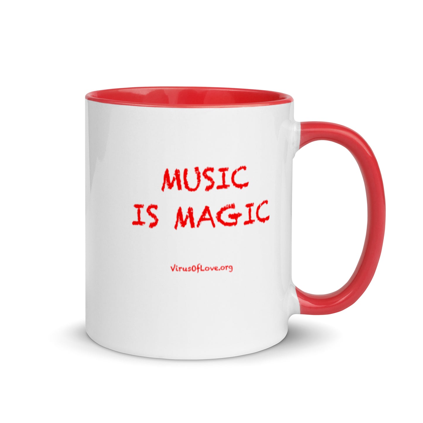 Music Is Magic - Mug with Color Inside