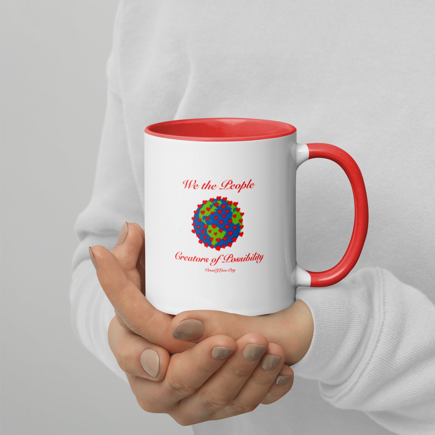 We The People Creators of Possibility Mug with Color Inside
