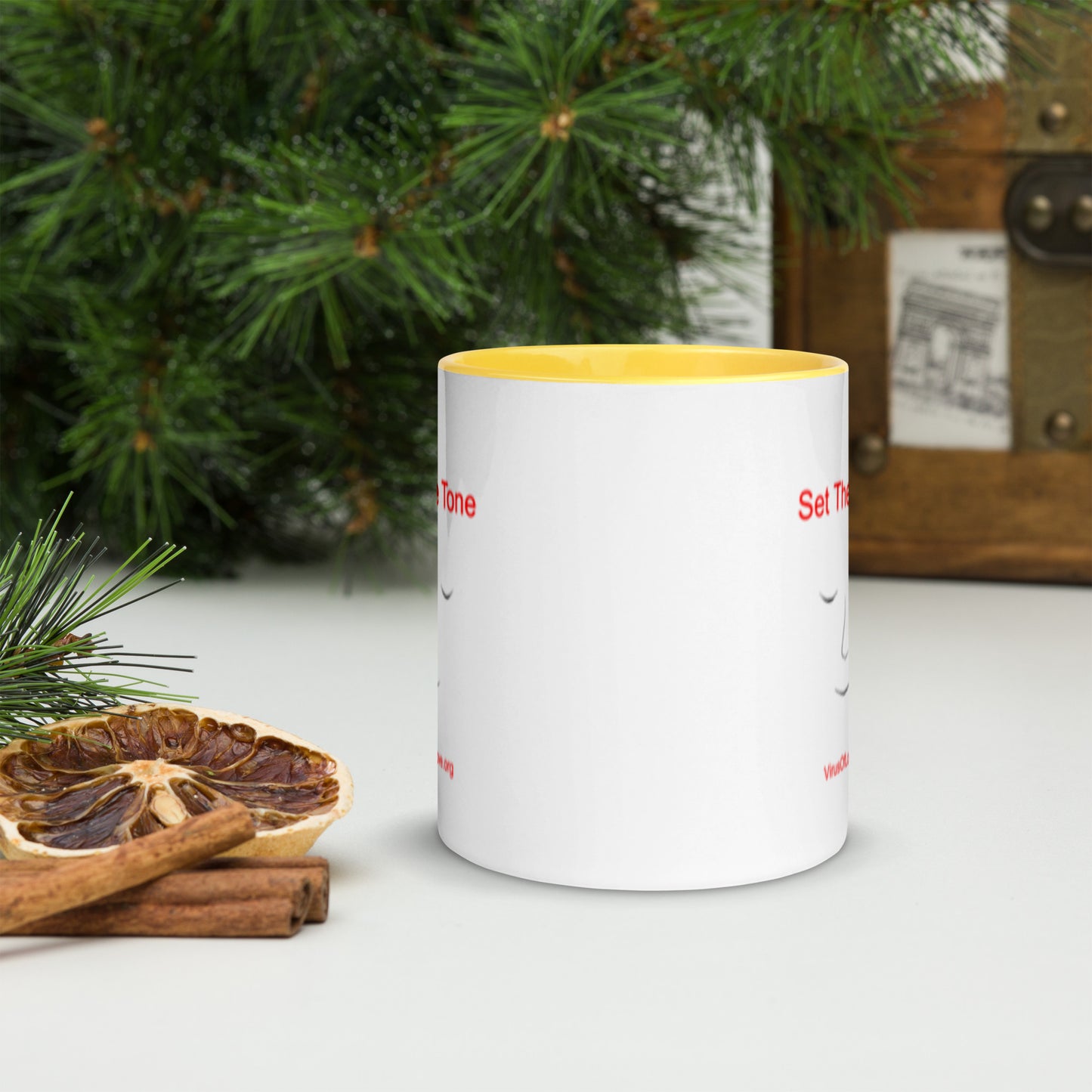 Set The Tone - Mug with Color Inside