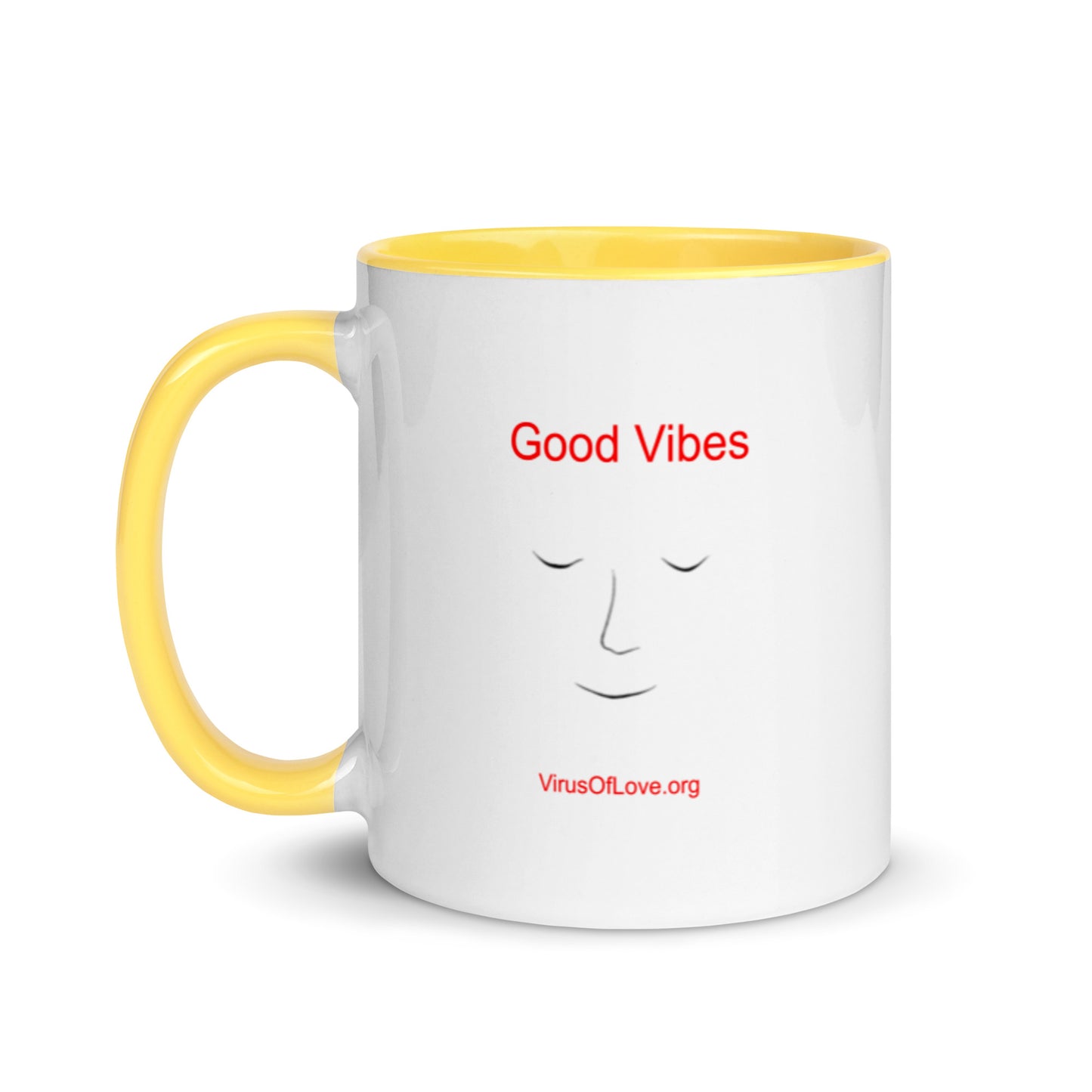 Good Vibes Mug with Color Inside
