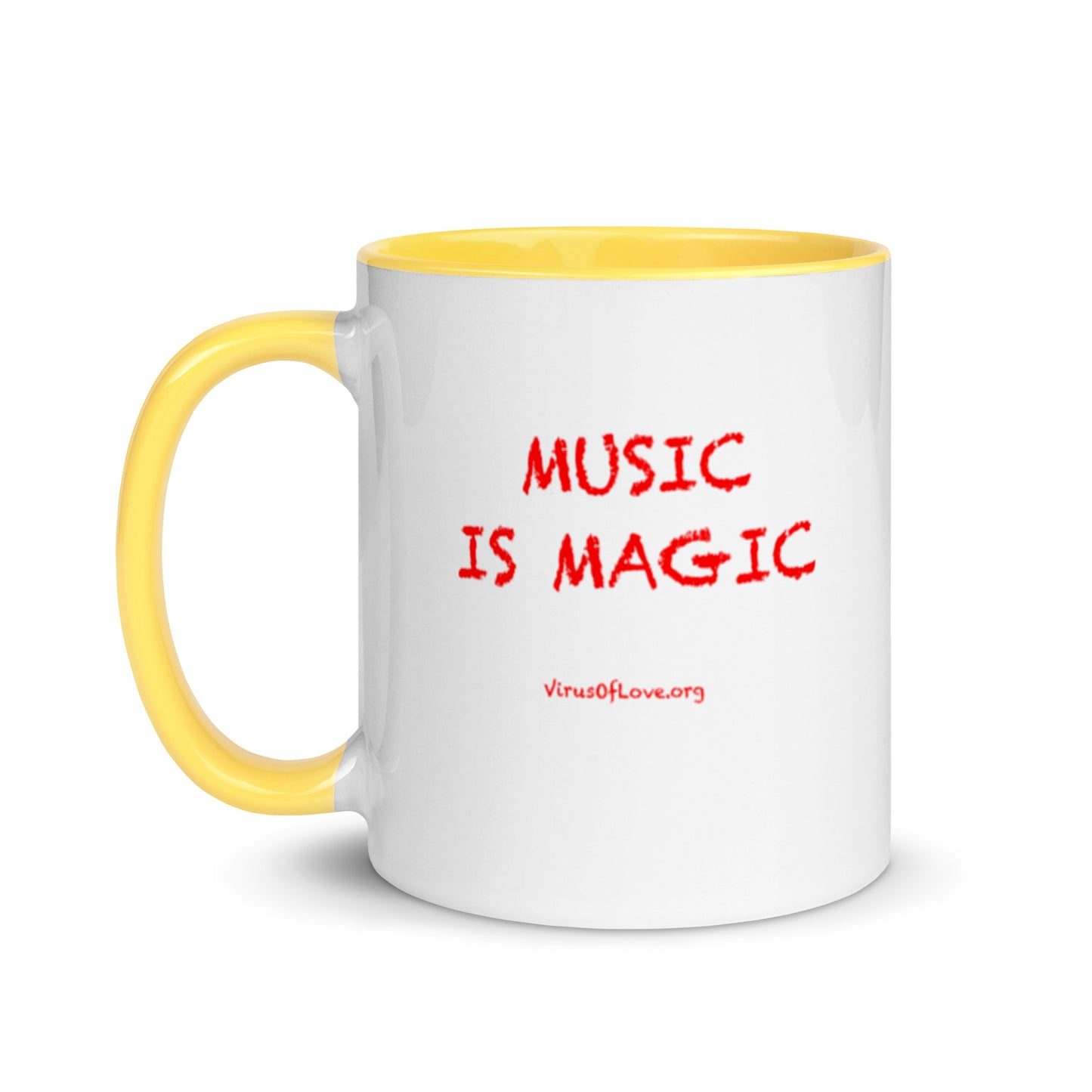 Music Is Magic - Mug with Color Inside