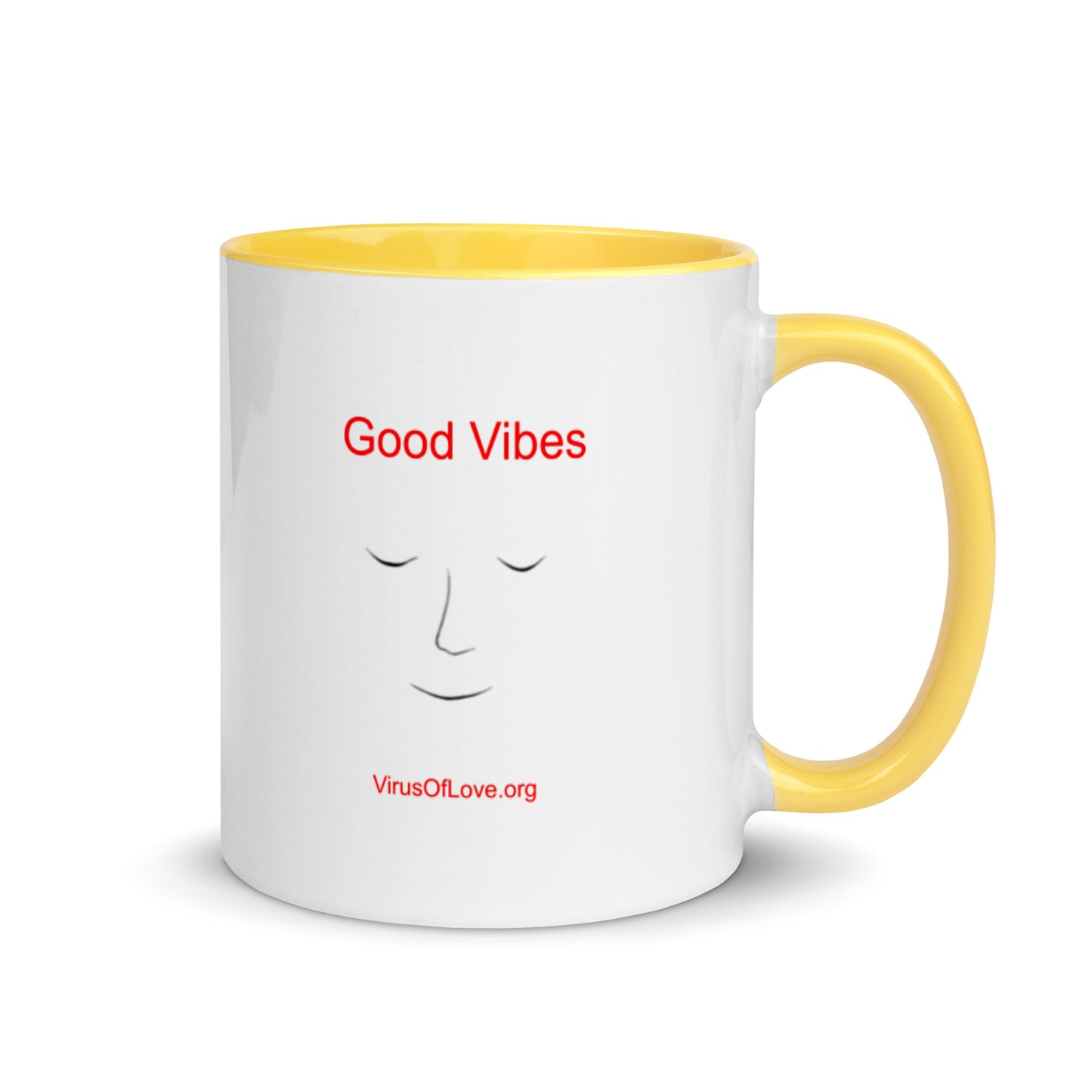 Good Vibes Mug with Color Inside